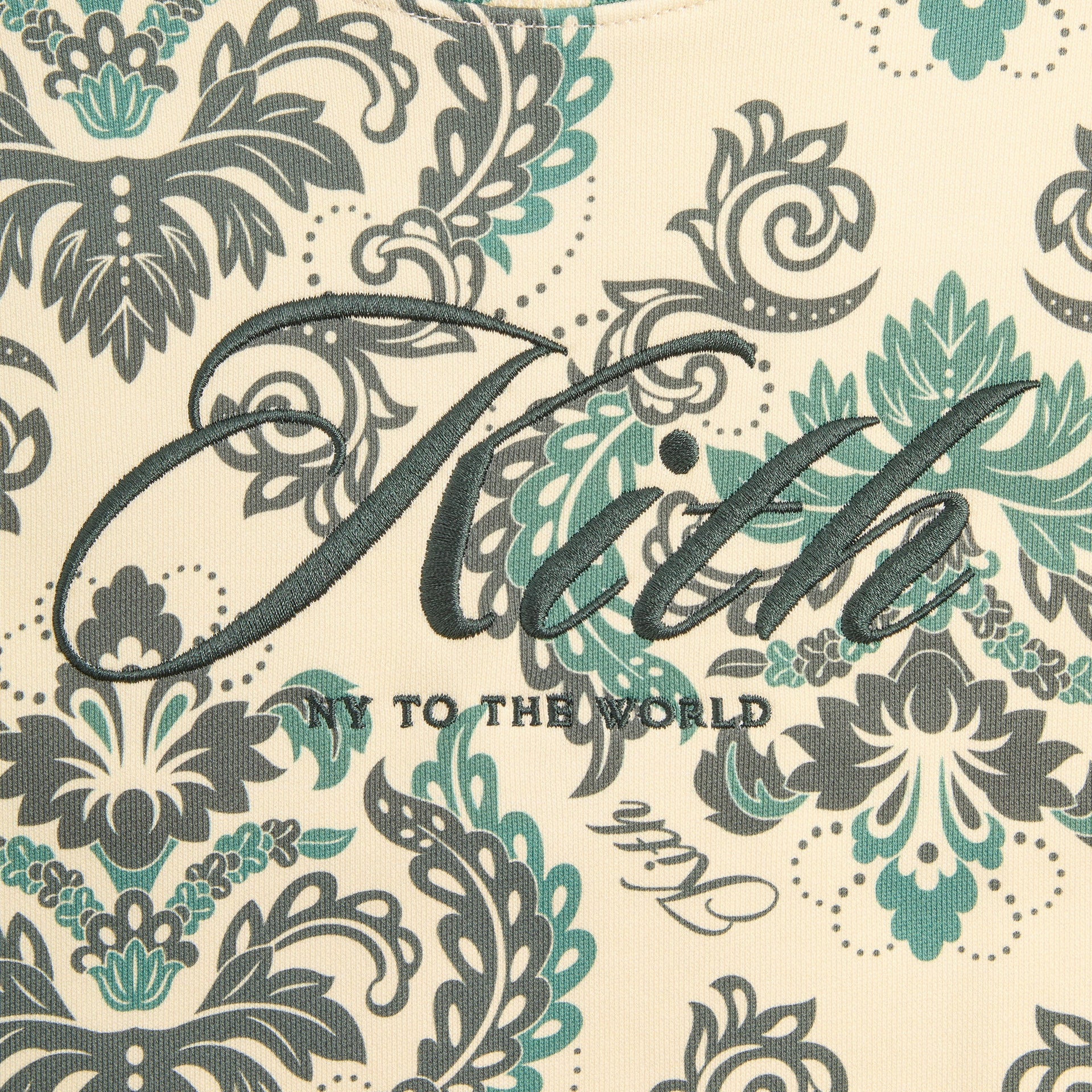 Kith Kids Damask Floral Nelson Crew - Eternal