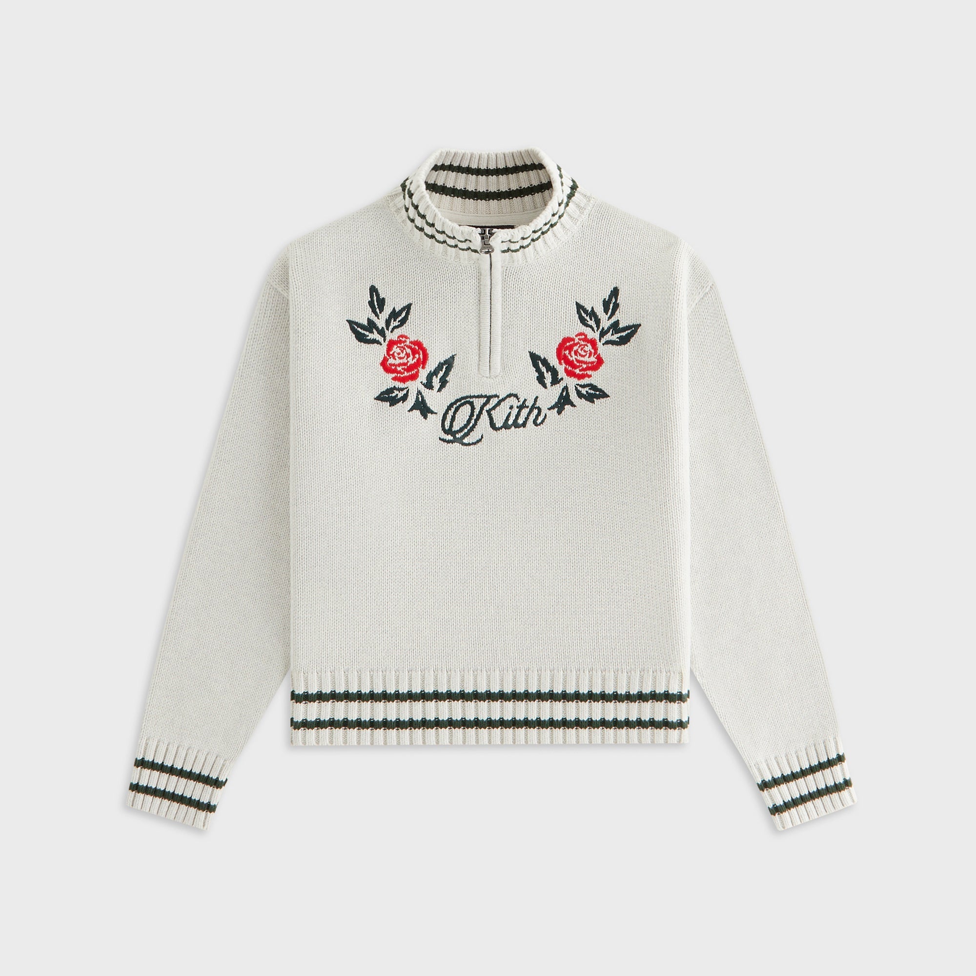 Kith Kids Classic Quarter Zip Wyona - Light Heather Grey – Kith Canada