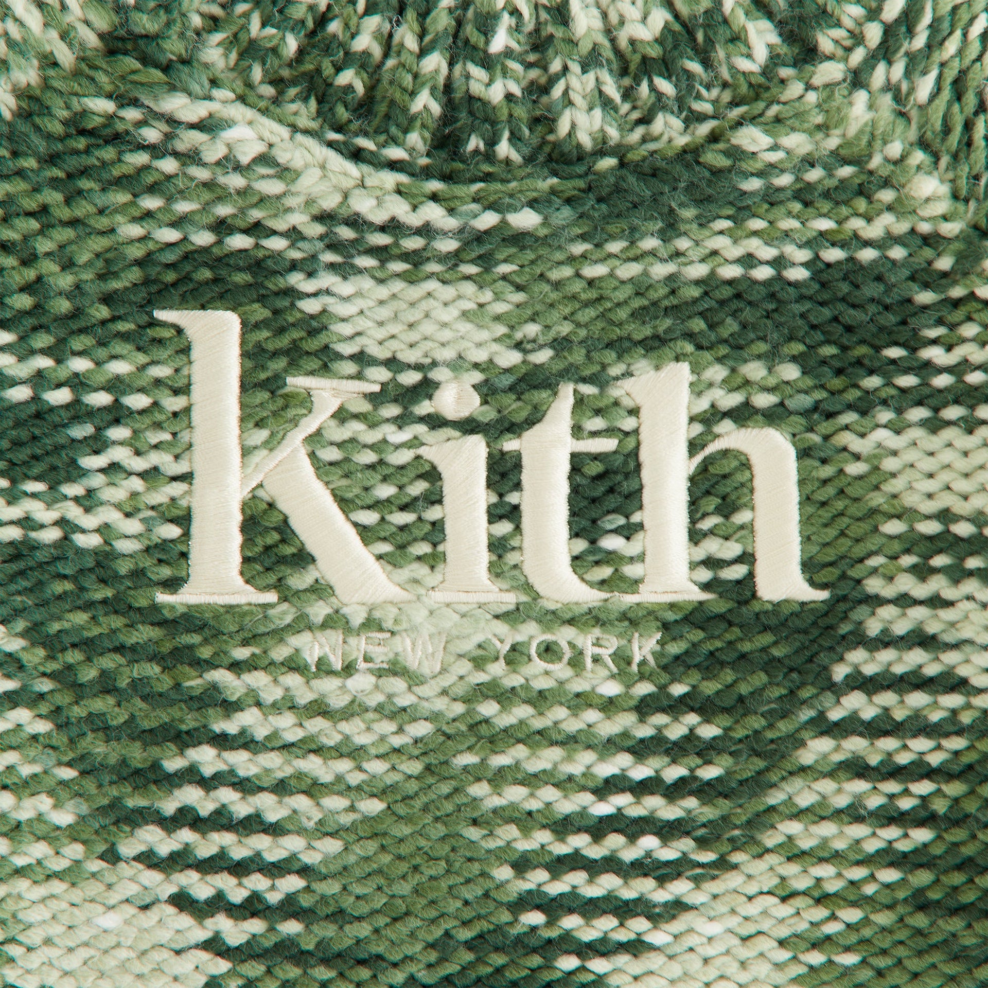 Kith Kids Space Dye Logo Sweater - Bay Breeze