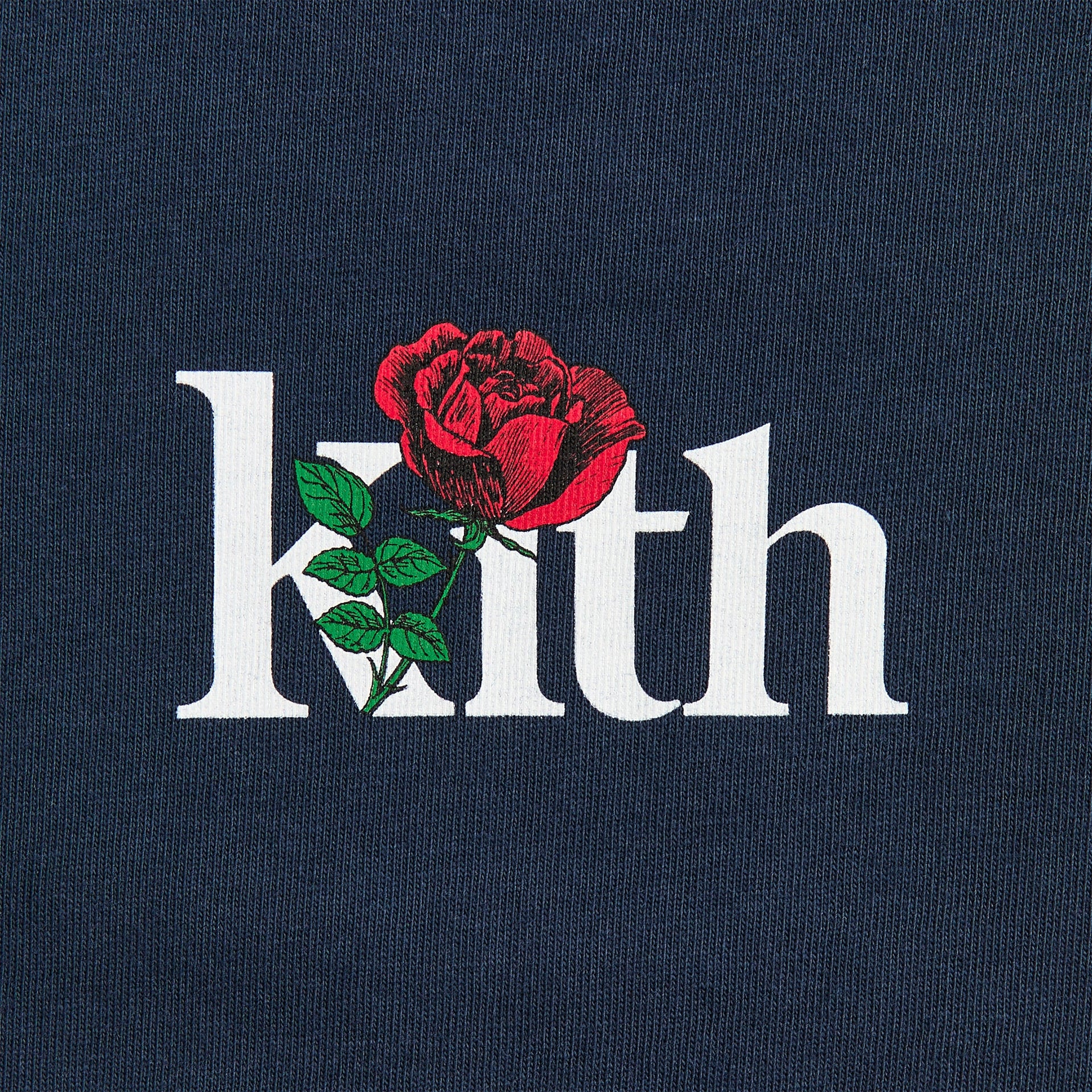 Kith Kids Rose Serif Tee - Nocturnal