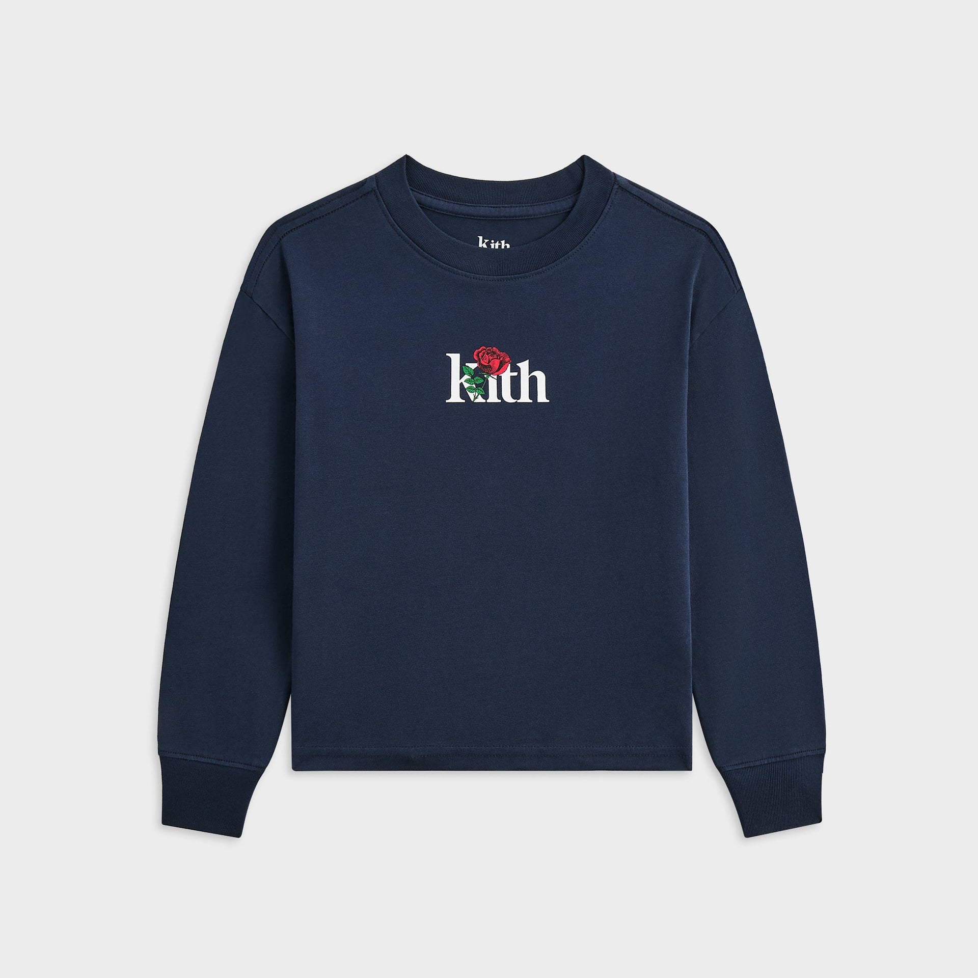 Kith Kids Rose Serif Tee - Nocturnal