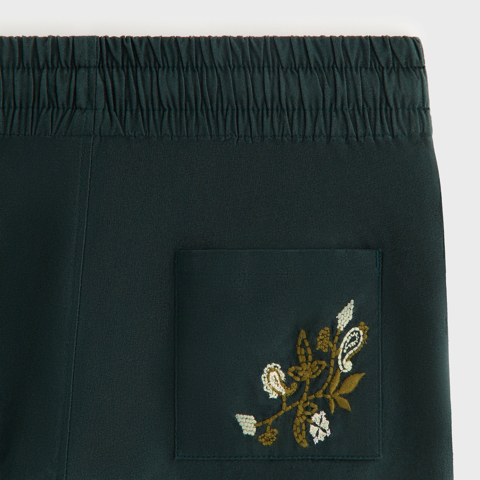 Kith Kids Novelty Embroidered Thompson Camp Short - Stadium