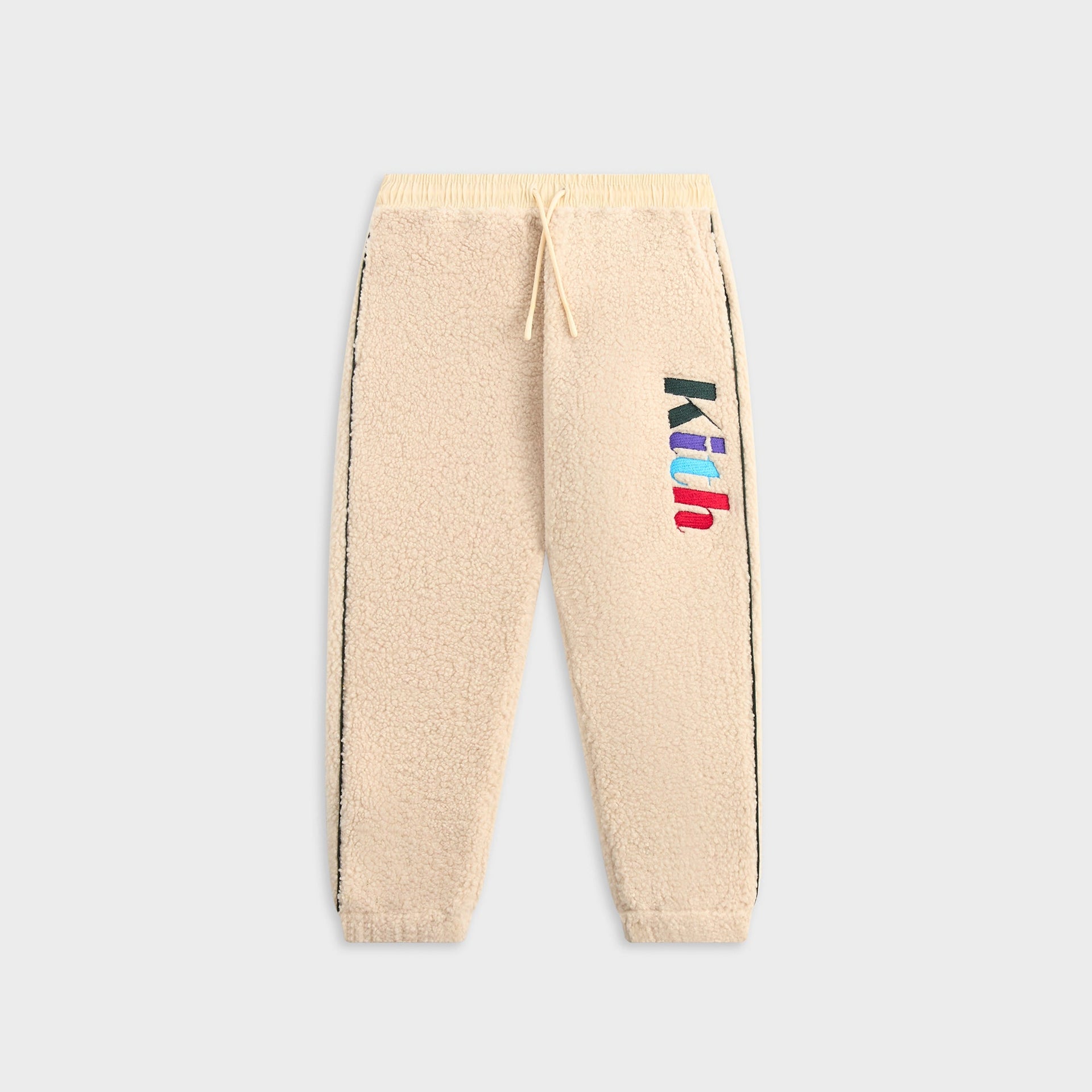 Kith Kids Sherpa Logo Sweatpant - Oat