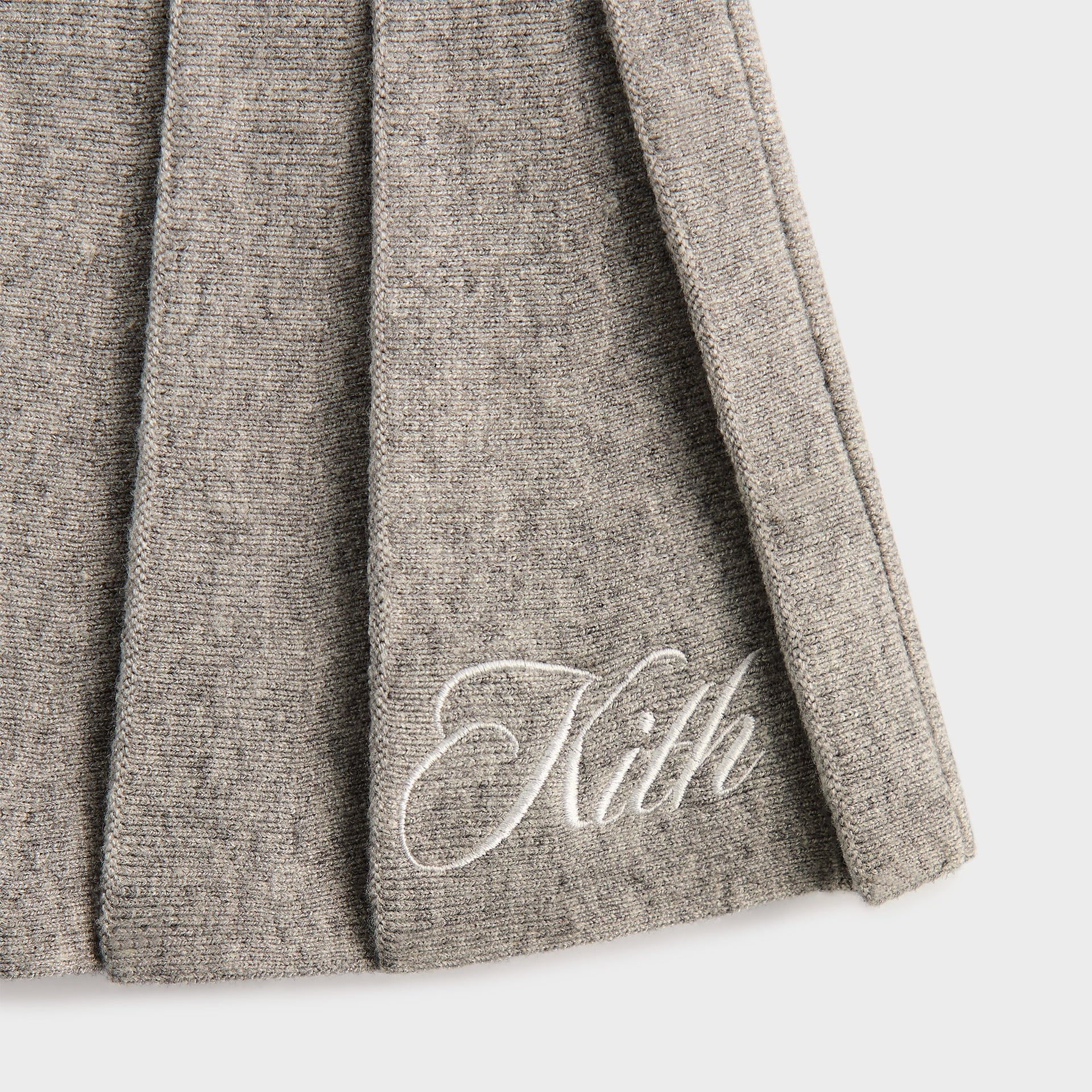 Kith Kids Pleated Sweater Skort - Graphite
