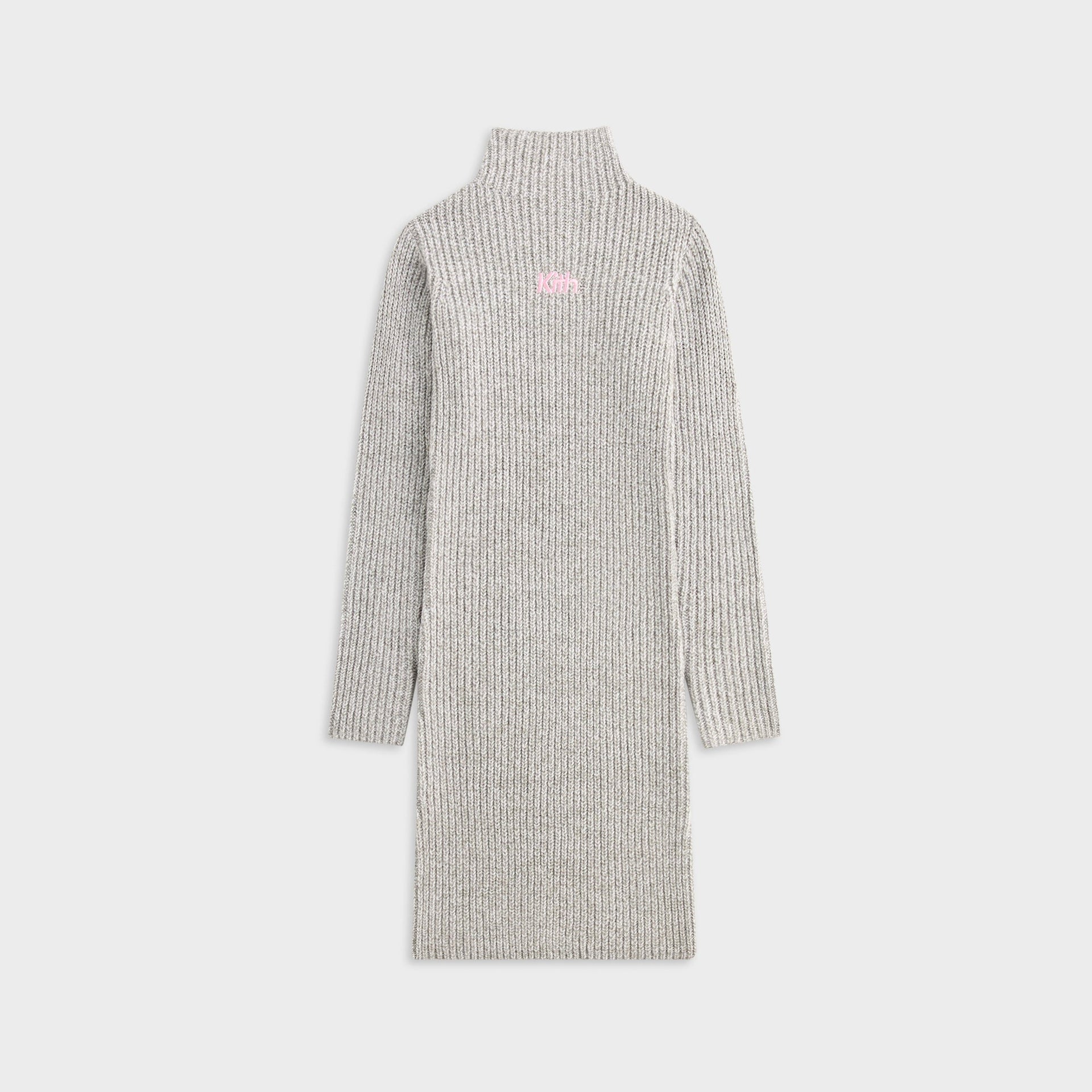 Kith Kids Piper Sweater Dress - Light Heather Grey