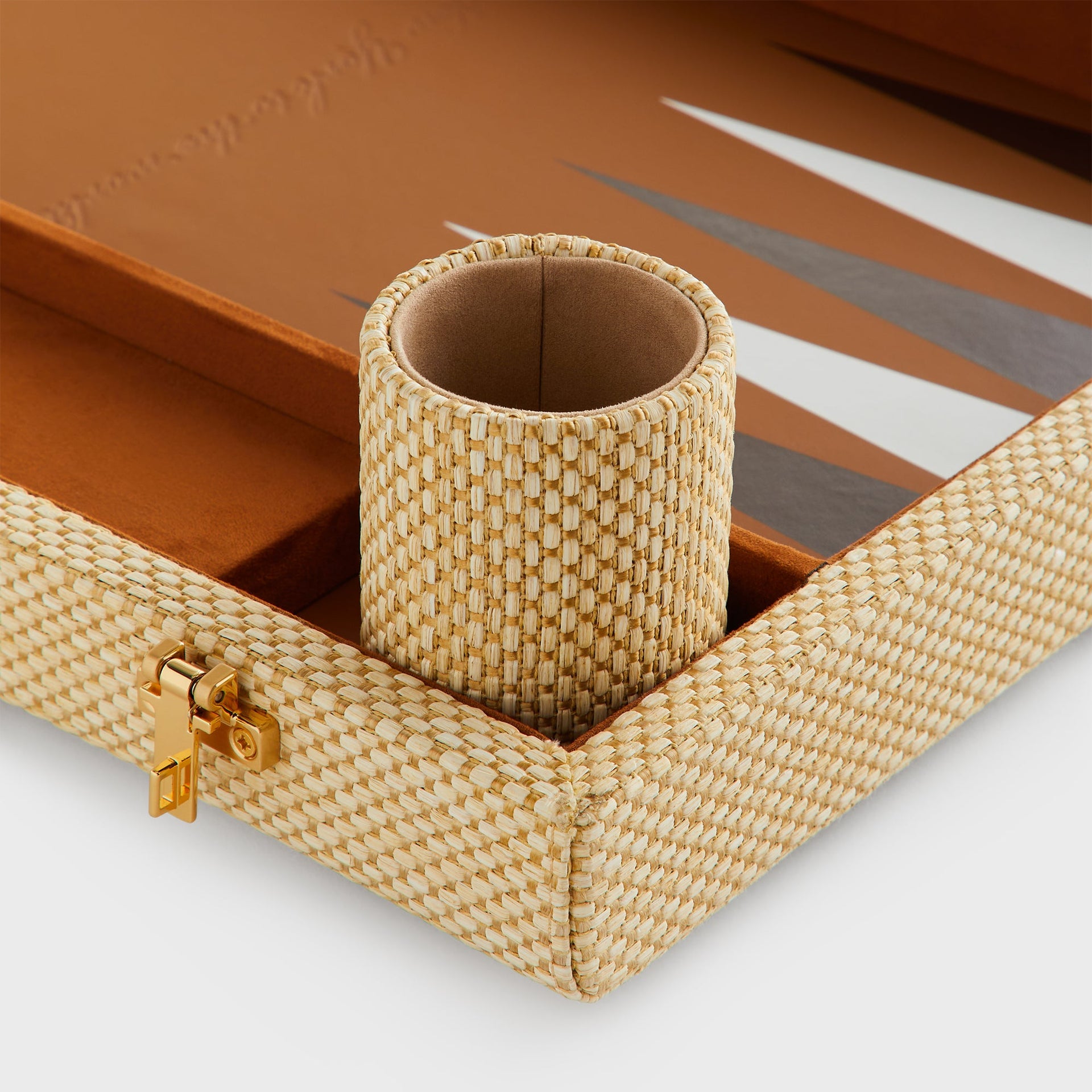 Kith Raffia Backgammon Board - Radiant