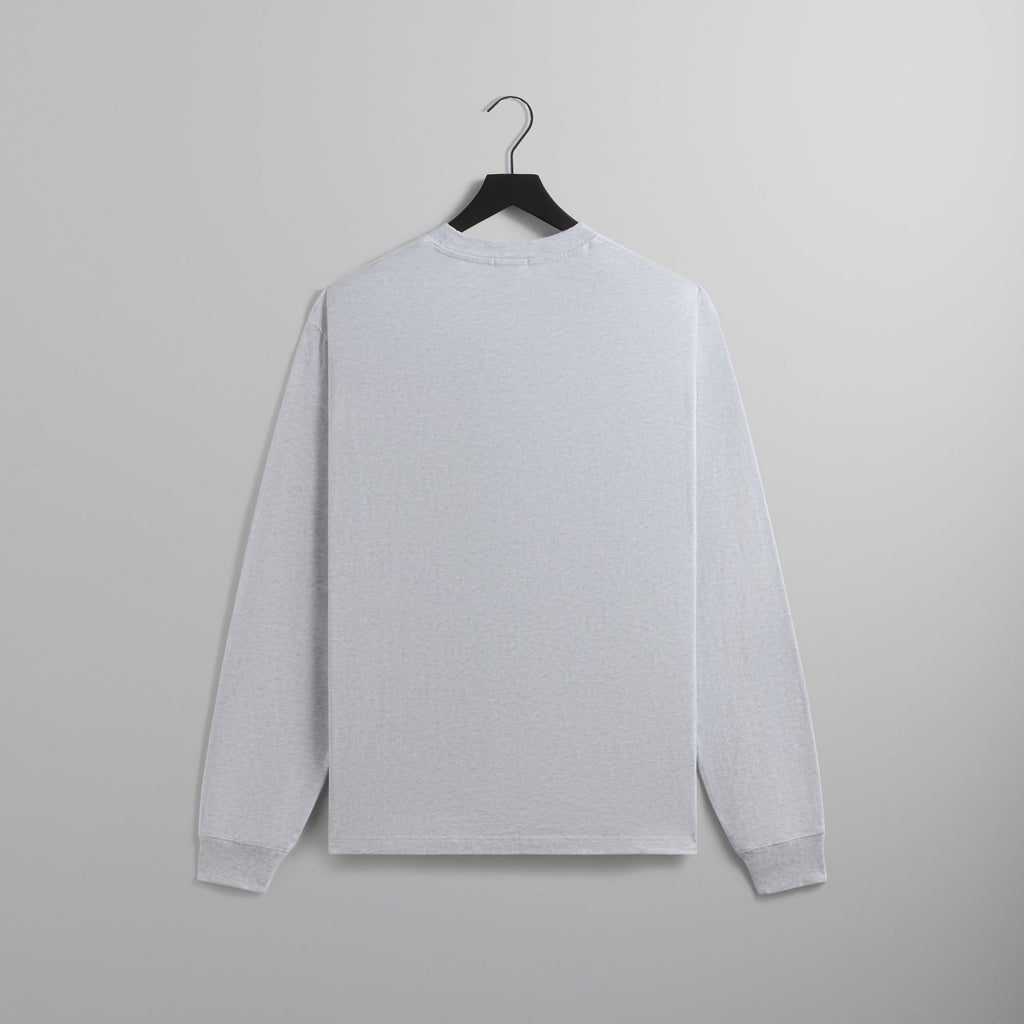 Kith Long Sleeve LAX Tee - Light Heather Grey – Kith Canada