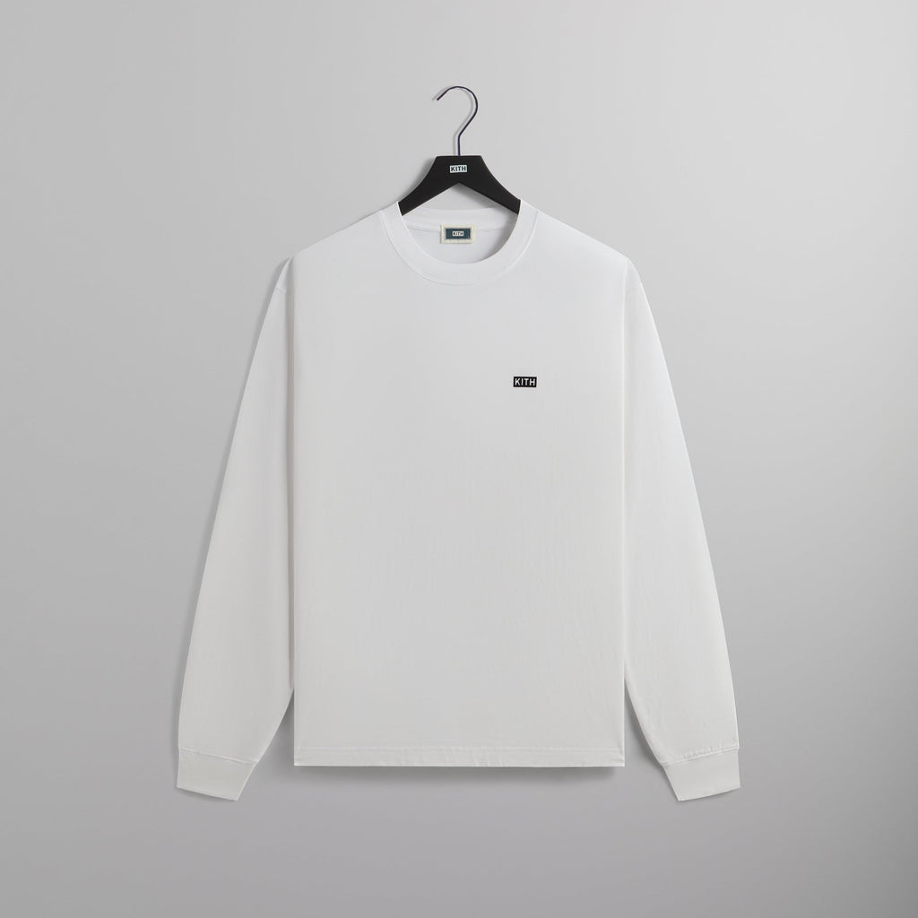 Kith Long Sleeve LAX Tee White Kith Canada