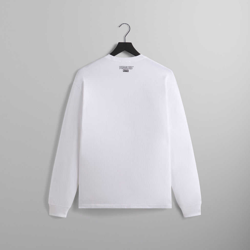 Kith for Peanuts Caroling Long Sleeve Tee - White PH – Kith Canada