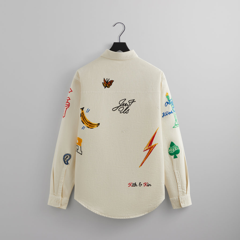 Kith for Otakara NYC Denim Apollo Shirt - Sandrift – Kith Canada