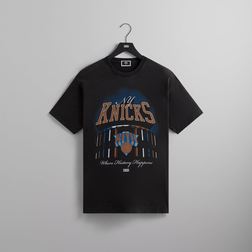 Kith for the New York Knicks MSG Vintage Tee - Black – Kith Canada