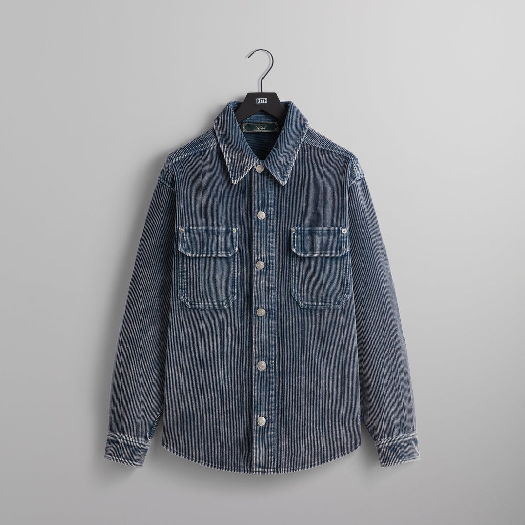 Kith Puffed Stiles Knit Trucker Jacket - Canvas XL