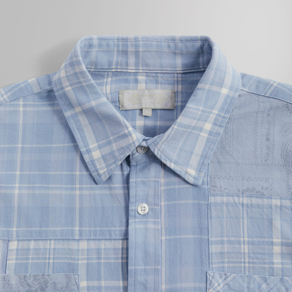 Kith Patchwork Jaydin Buttondown Shirt - Daydream – Kith Canada