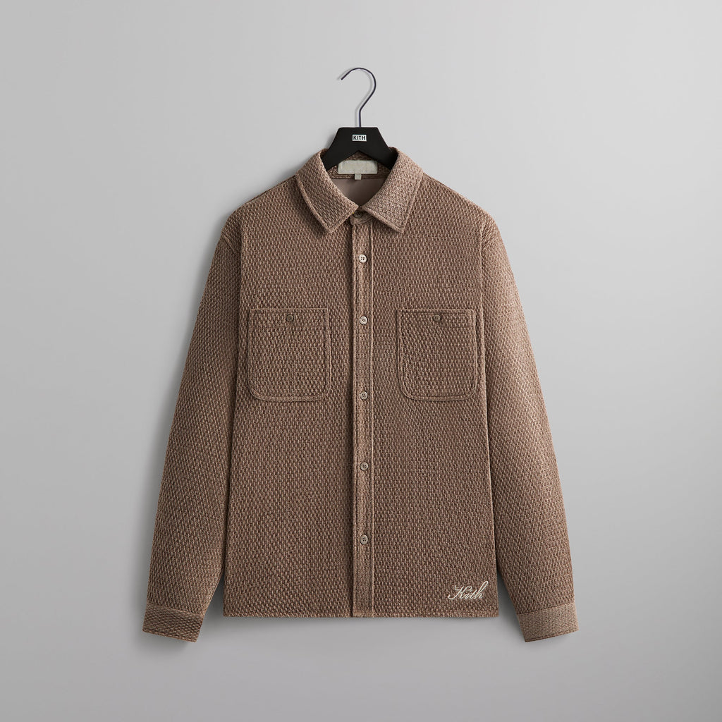 Kith Chenille Tweed Apollo Shirt - Factor PH – Kith Canada