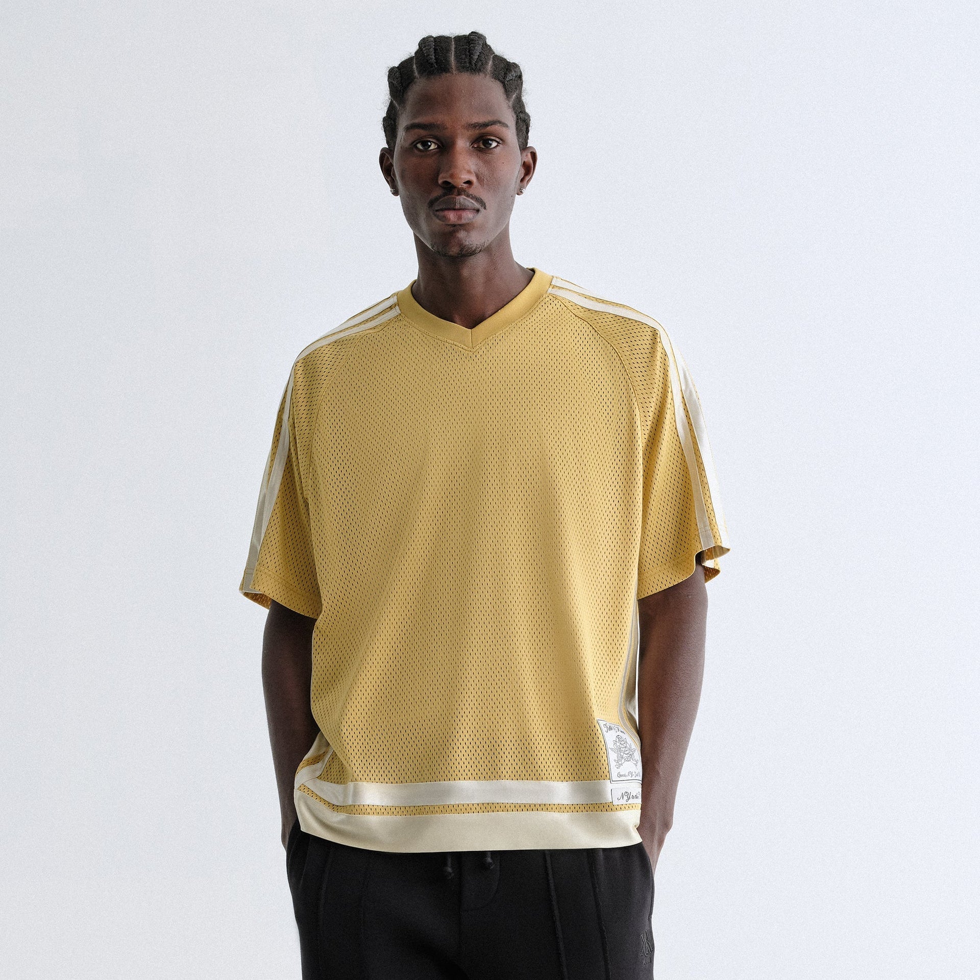 Kith Mesh Leon Jersey - Torch