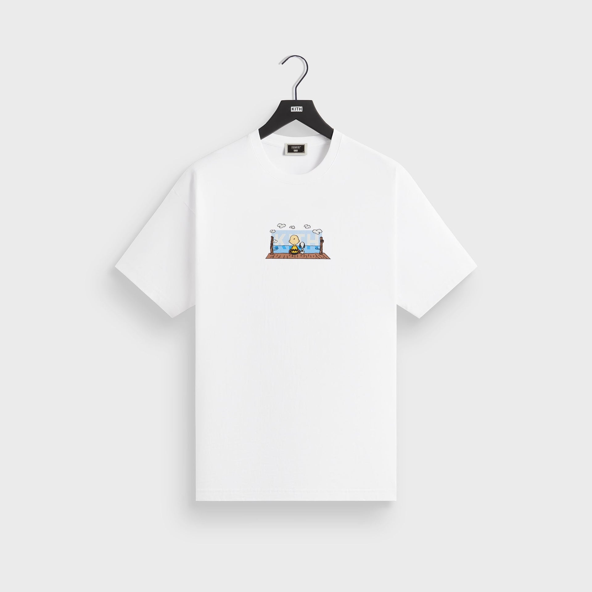 Kith for Peanuts Ocean View Classic Logo Tee - White