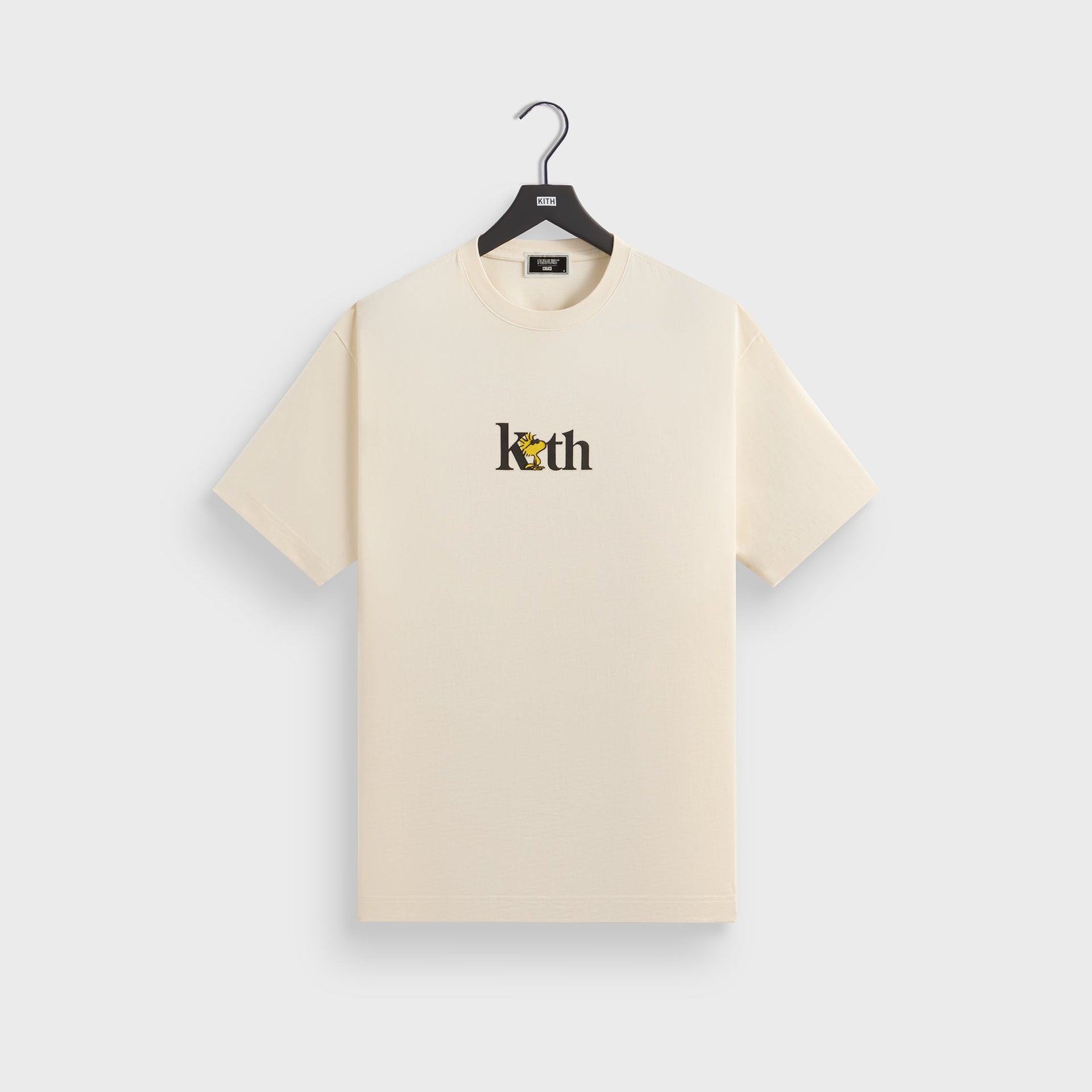 Kith for Peanuts Woodstock Serif Tee - Sandrift