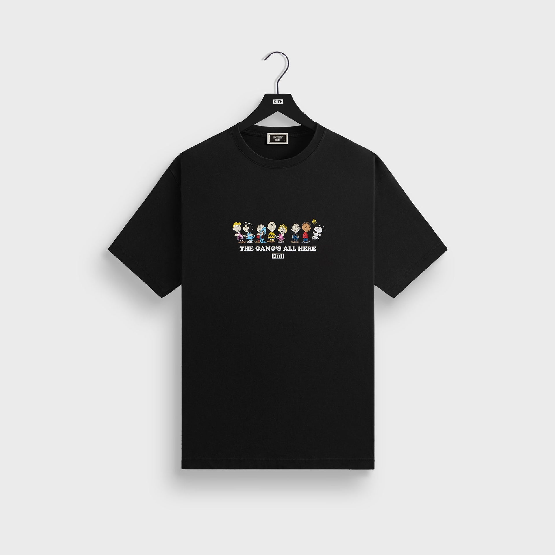 Kith for Peanuts Gang's All Here Tee - Black