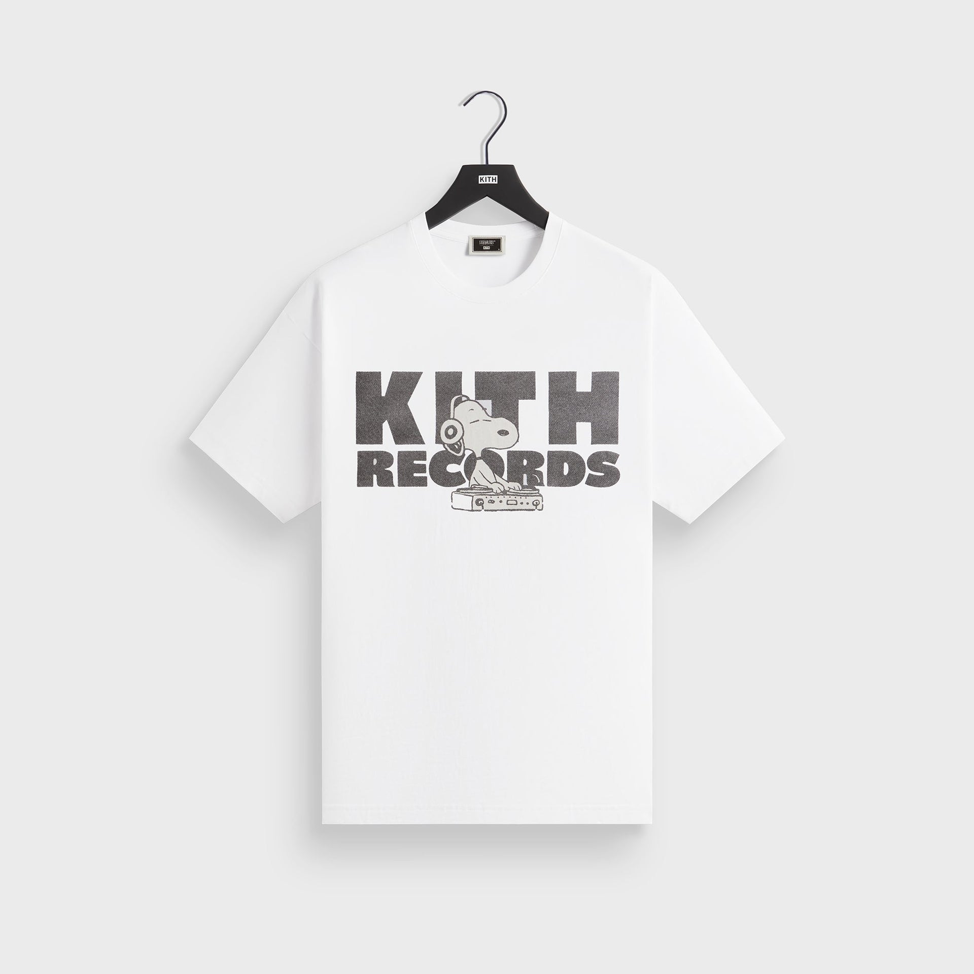 Kith for Peanuts Kith Records Vintage Tee - White