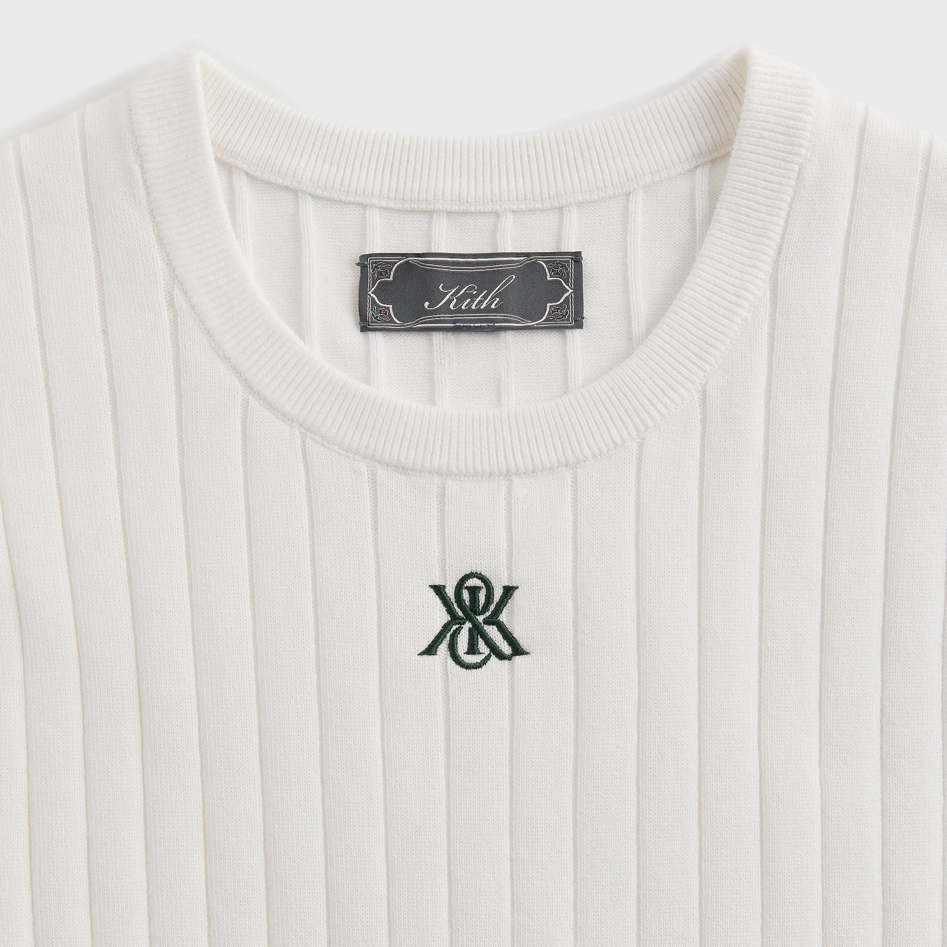 Kith Rhys Knit Stripe Vest - White