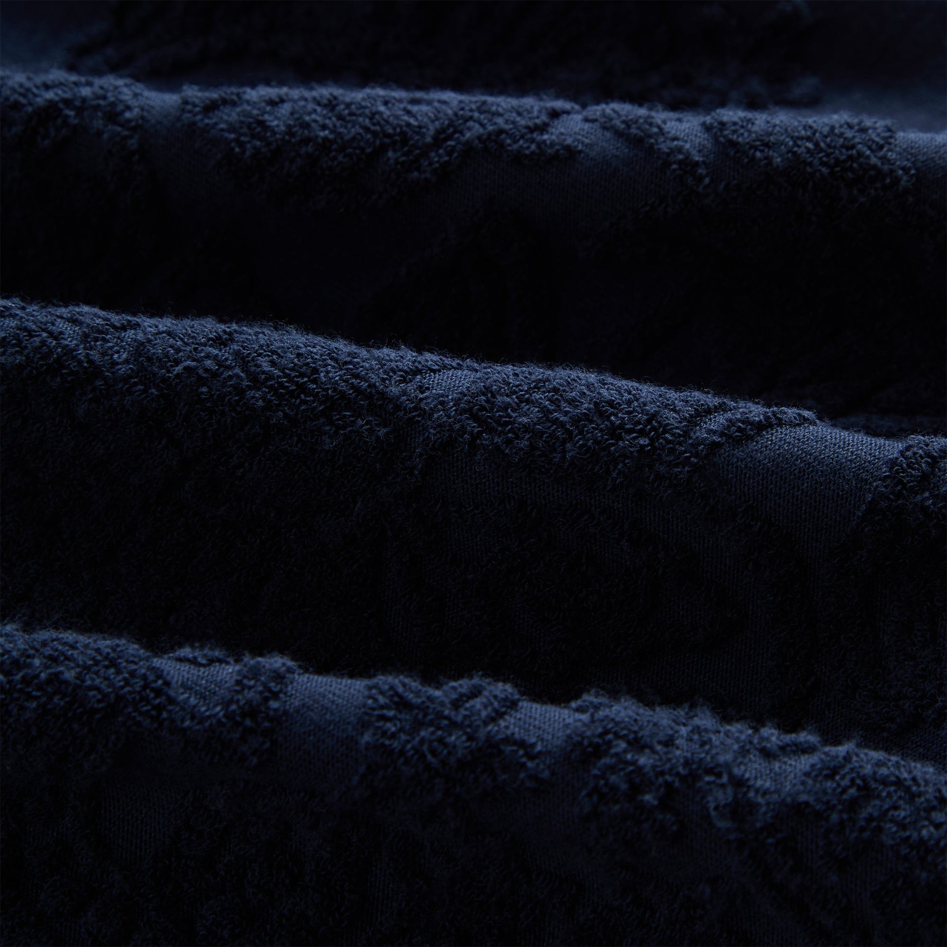 Kith Bandana Micro Terry Thompson Camp Collar Shirt - Nocturnal