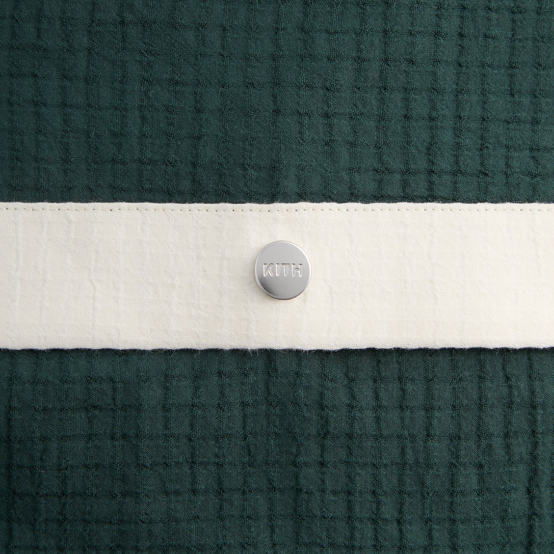 Kith for Wilson Dobby Zip Up Shirt - Stadium