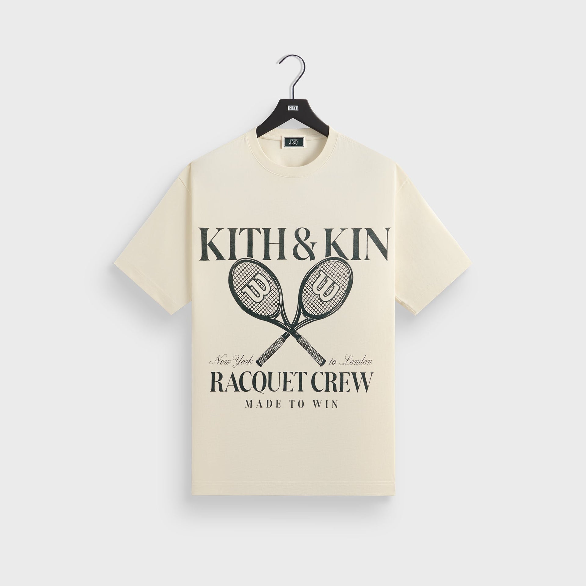 Kith for Wilson Racquet Crew Vintage Tee - Sandrift