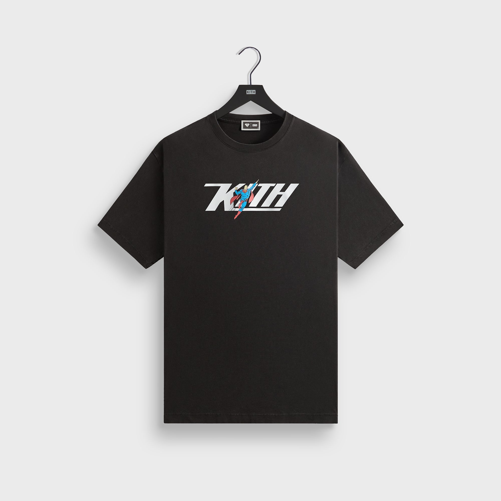 Superman | Kith Flight Vintage Tee - Black – Kith Canada