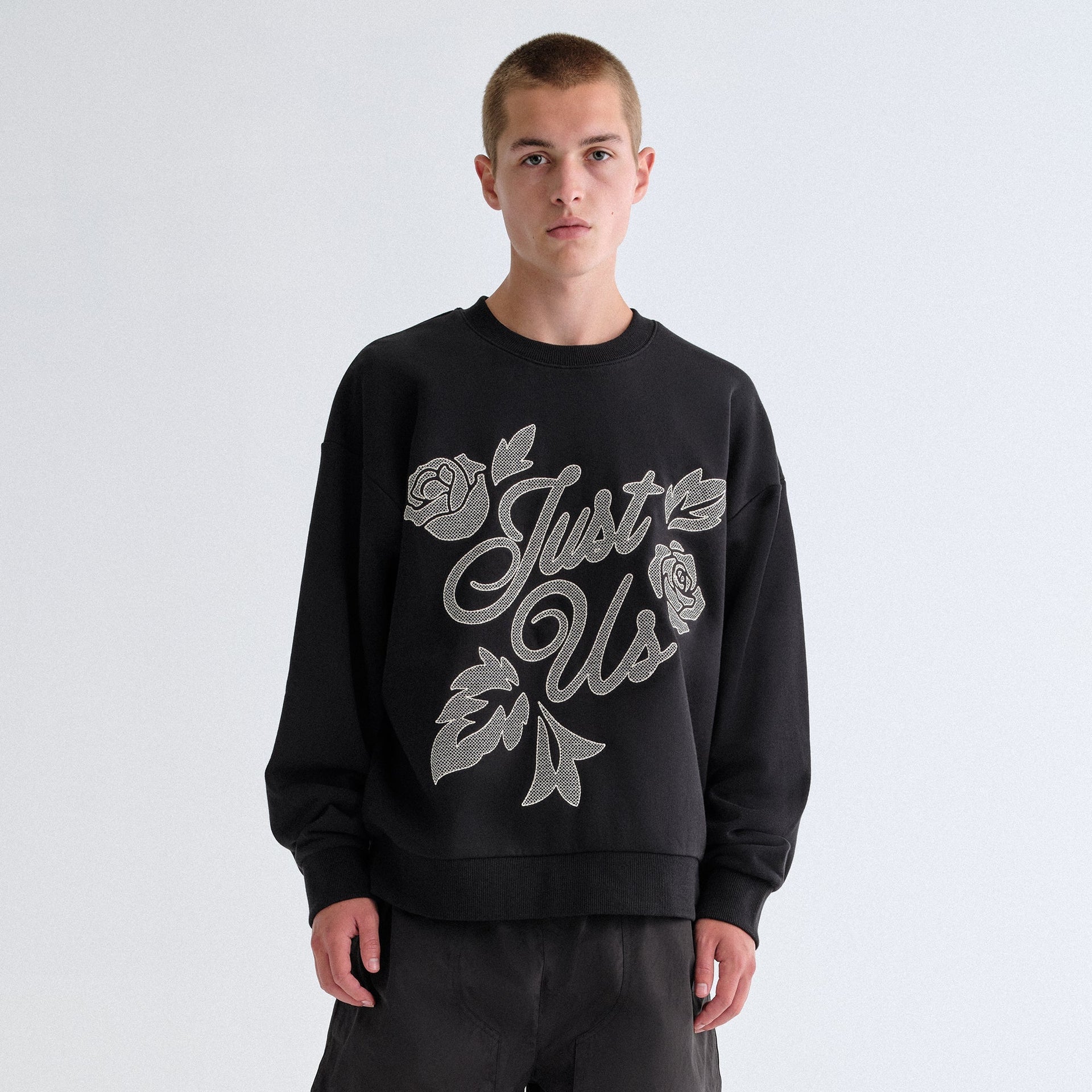 Kith Nelson Just Us Crewneck Sweatshirt - Black