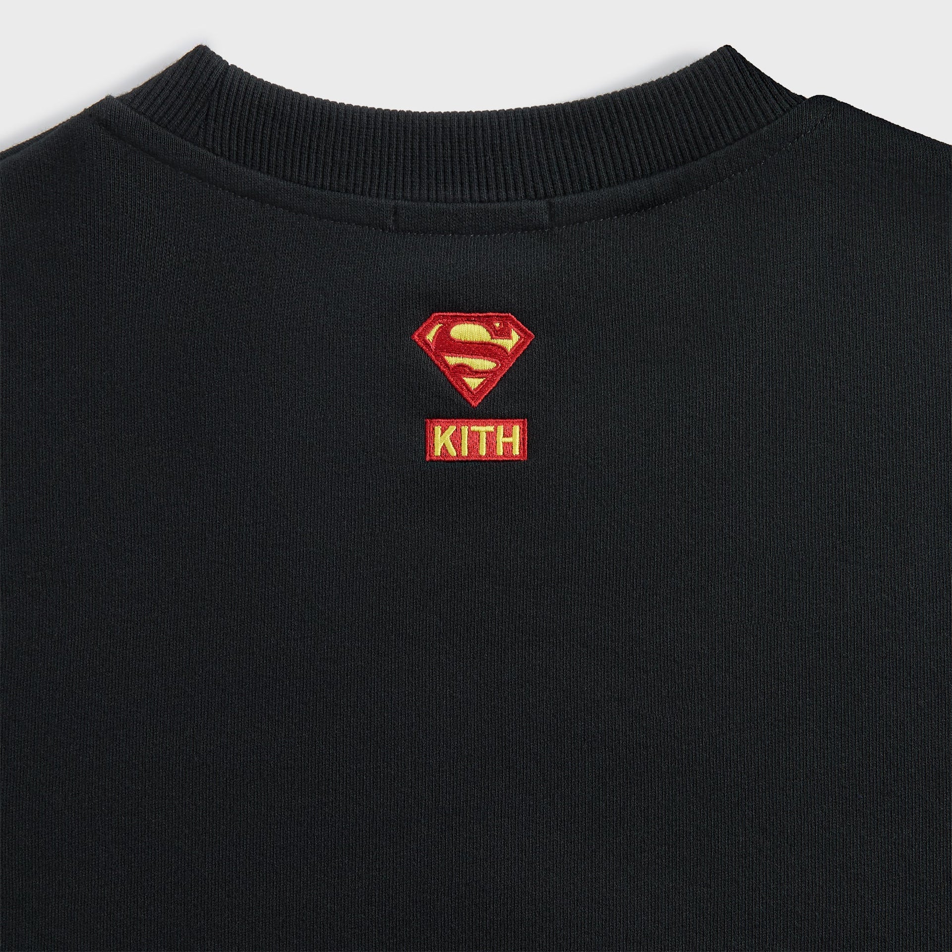 Superman | Kith Kryptonite Nelson Crewneck - Black