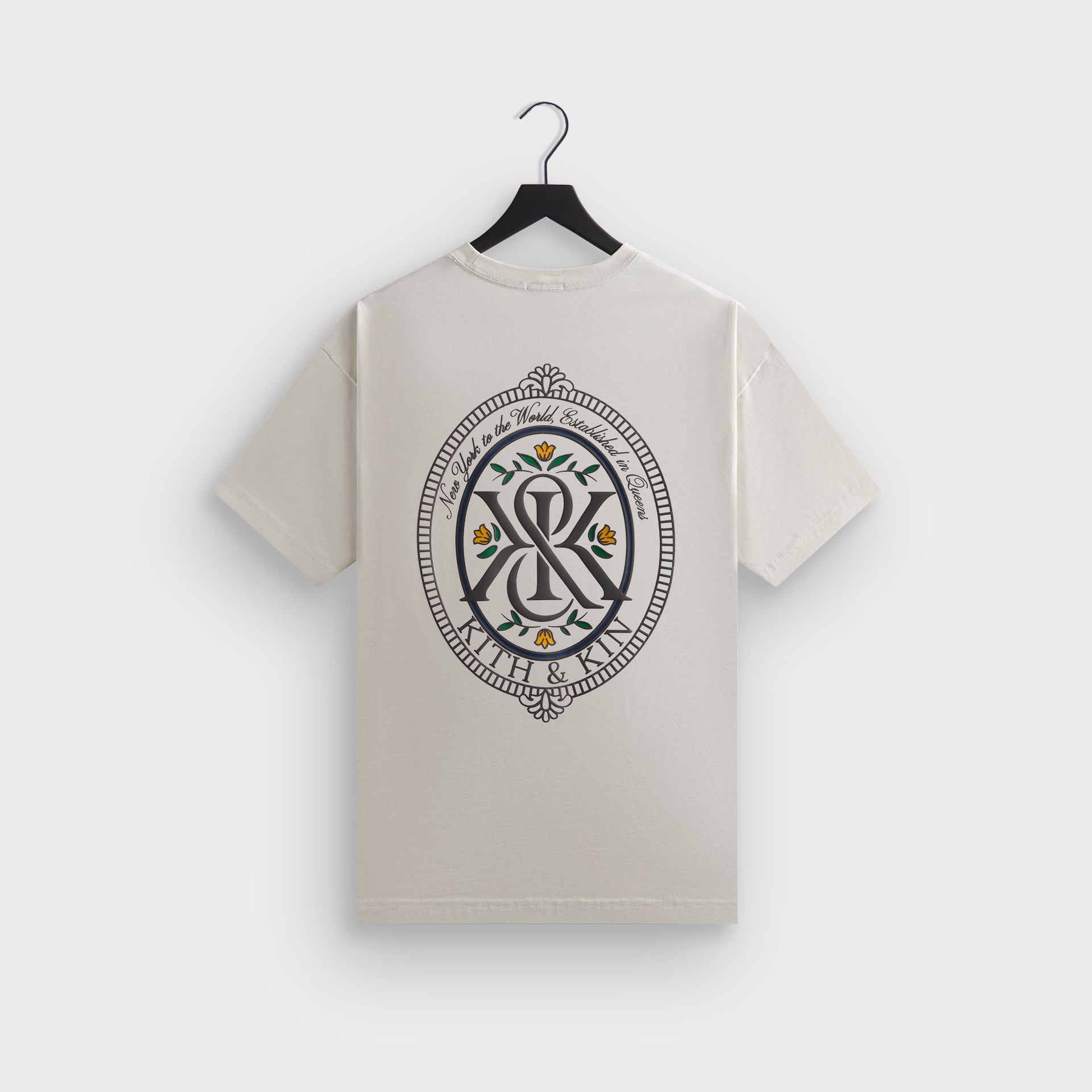 Kith Queens Crest Tee - Chalk