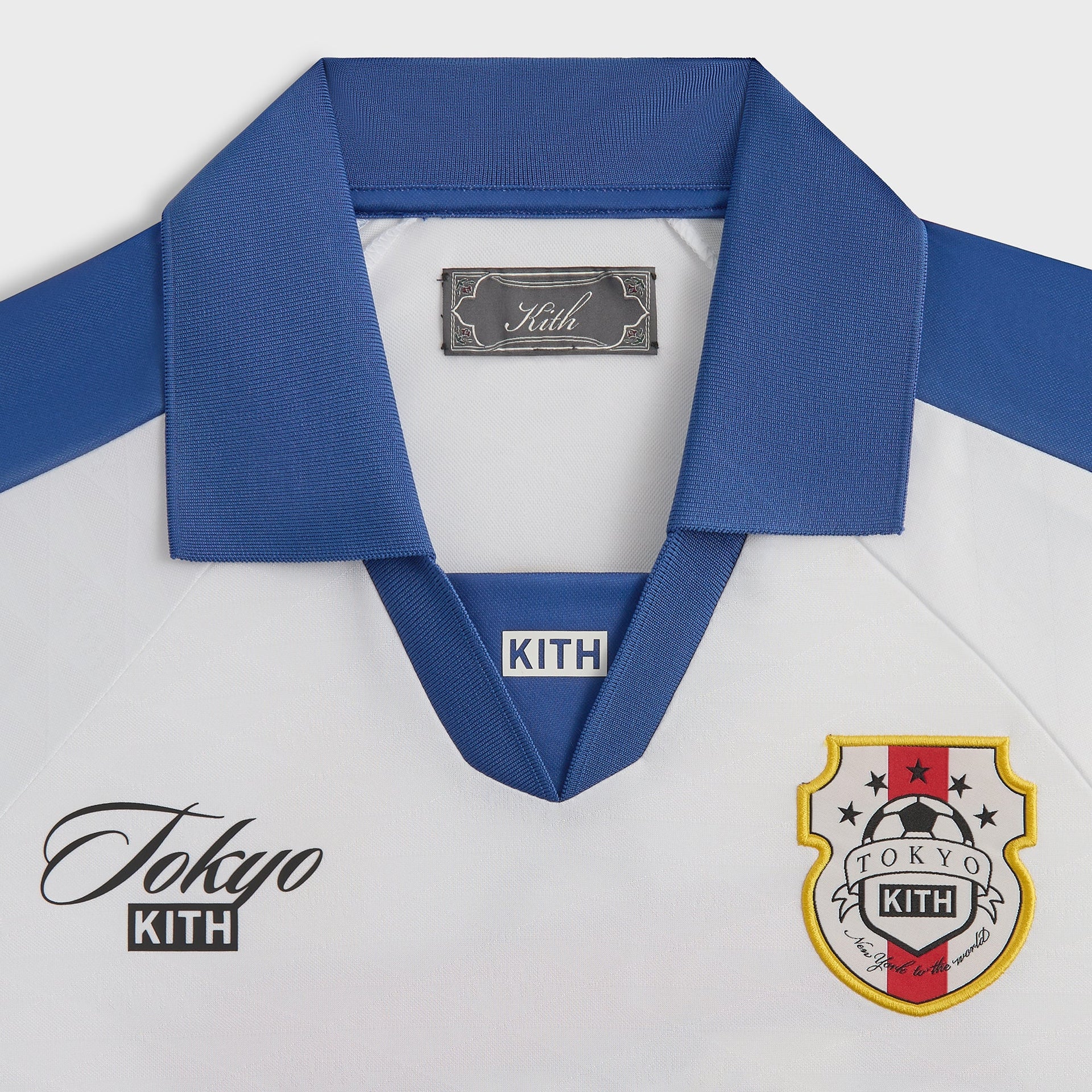 Kith Tokyo 5 Year Anniversary Jason II Soccer Top - White