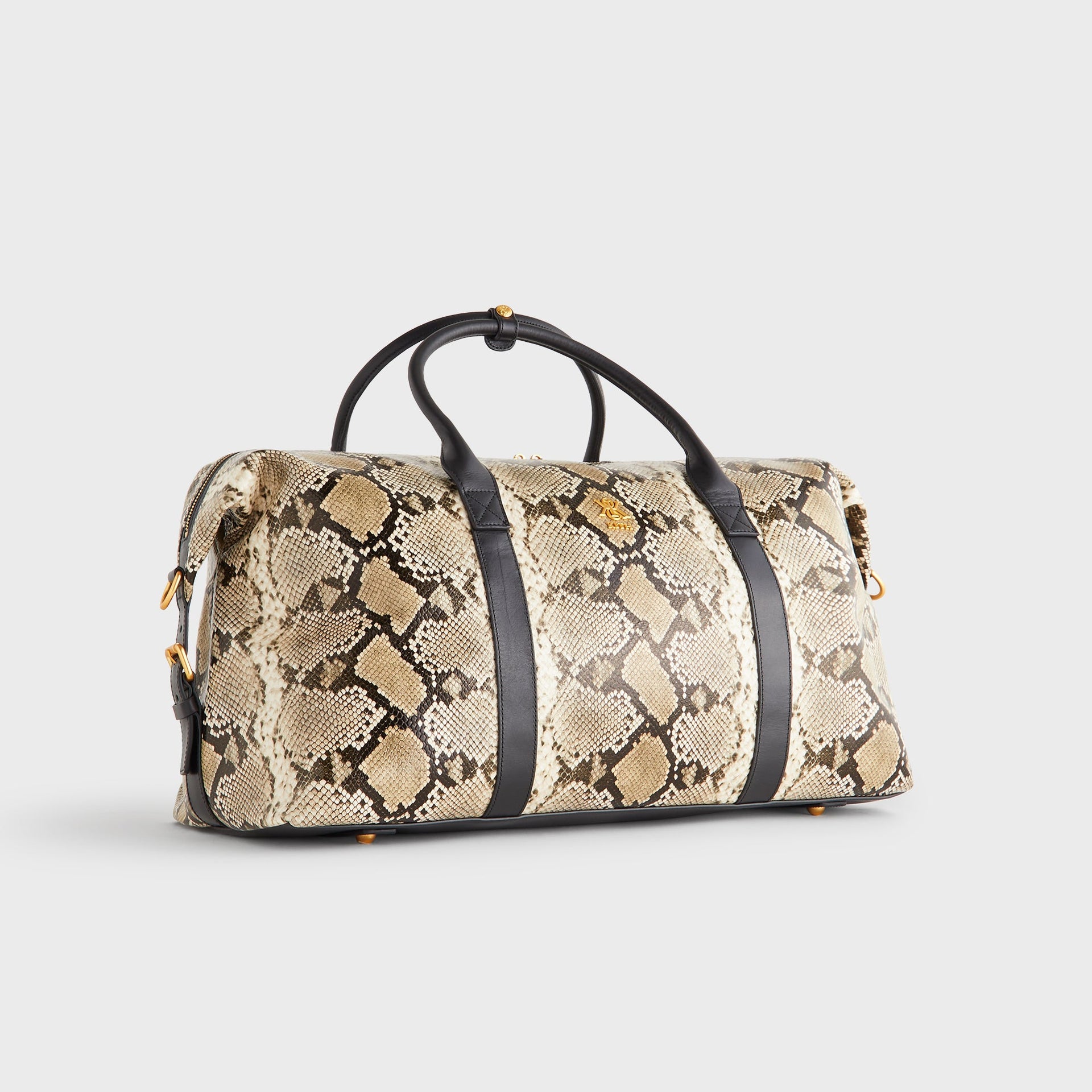 Kith Printed Python Duffle Bag - Concrete