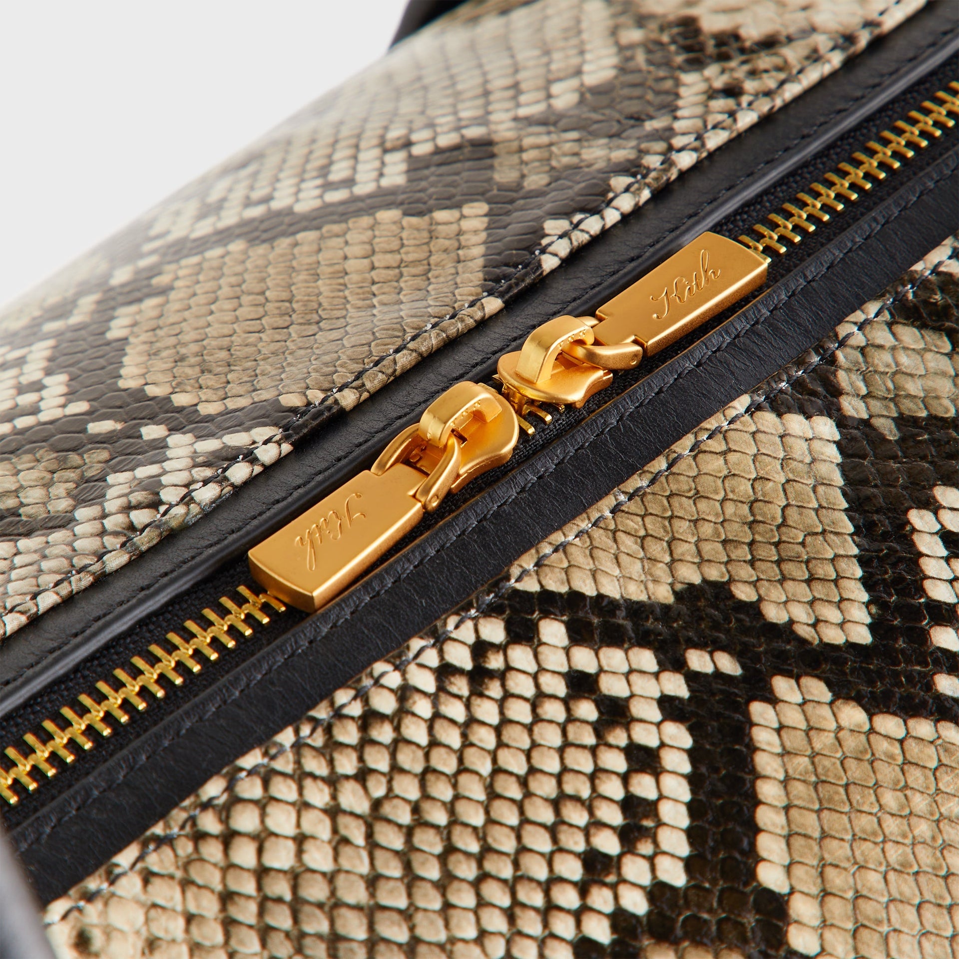 Kith Printed Python Duffle Bag - Concrete