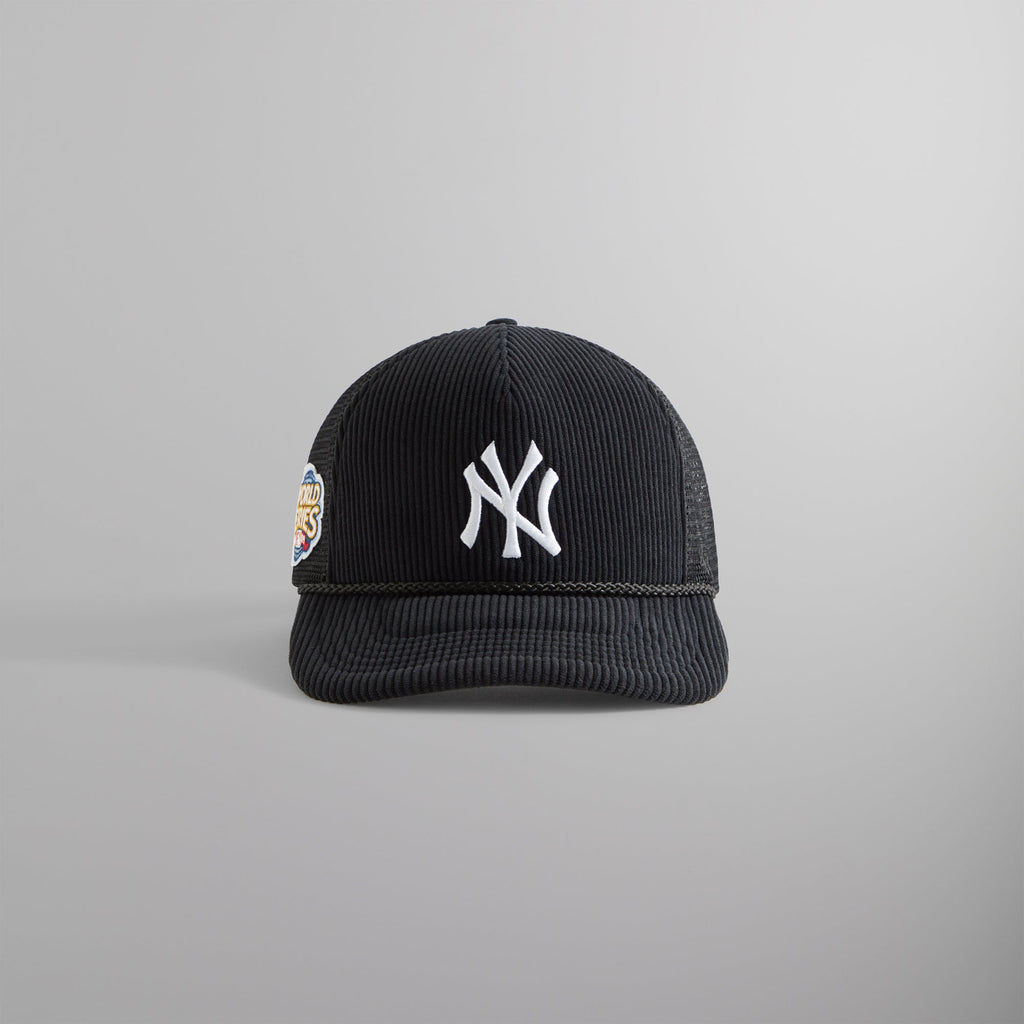 Kith for the New York Yankees Corduroy Trucker Hat - Black – Kith 