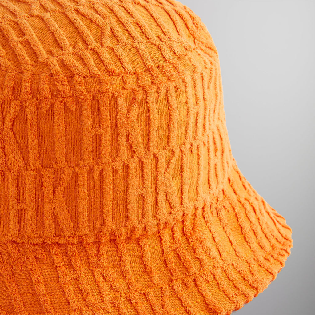 Kith Dawson Terry Monogram Camper Bucket Hat - Clementine – Kith Canada