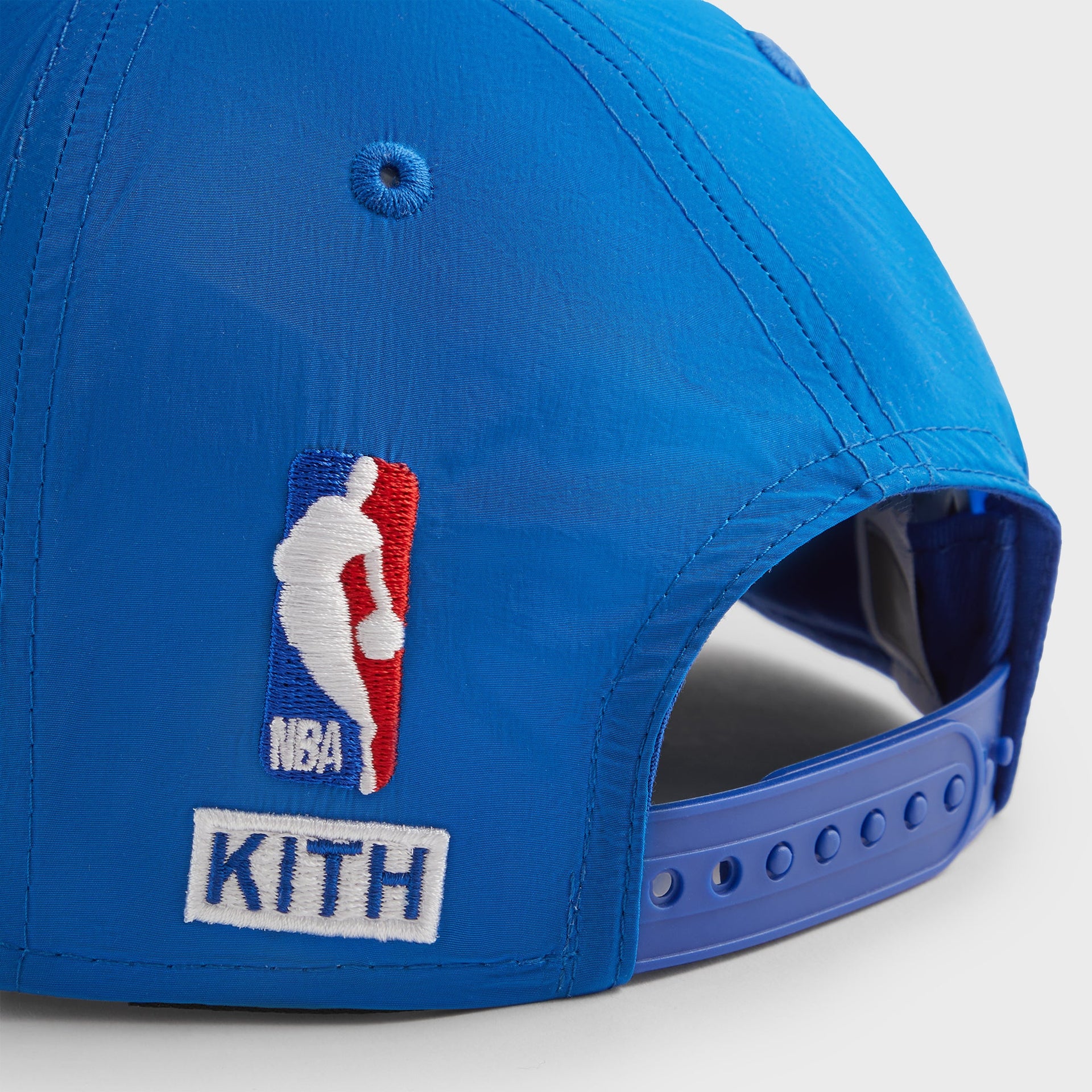 Kith & New Era for the New York Knicks Wrinkle Nylon 9FIFTY Snapback - Royal