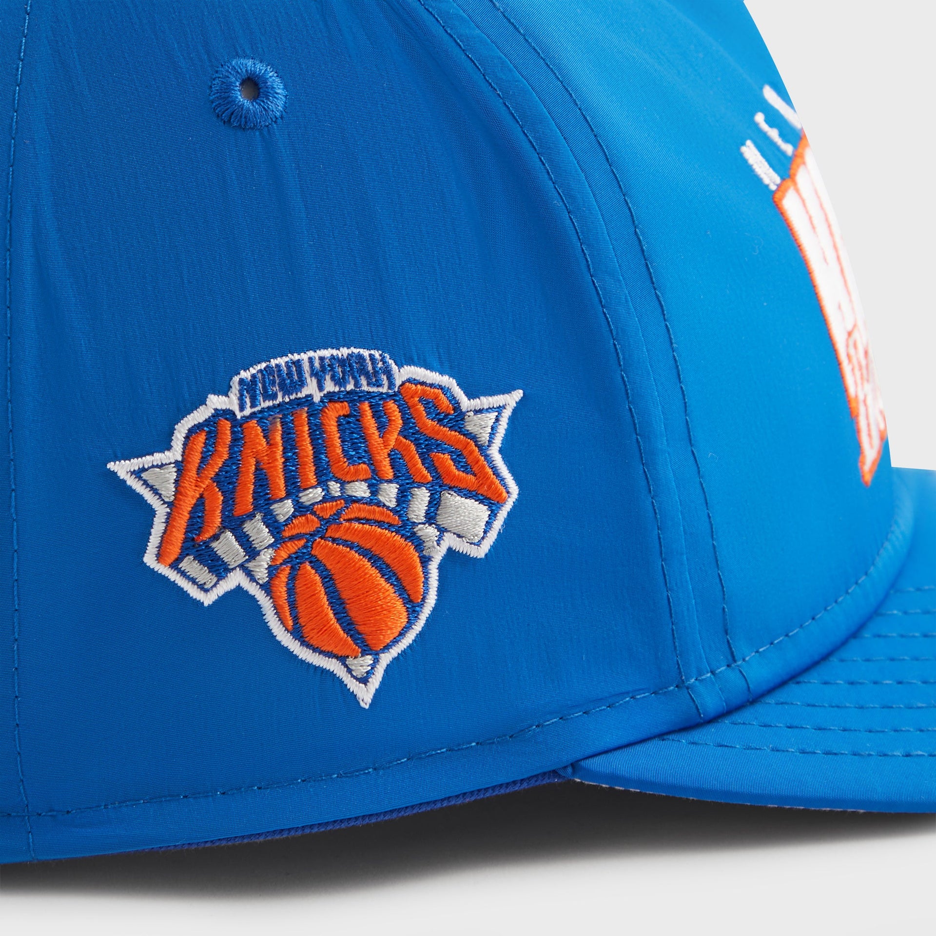 Kith & New Era for the New York Knicks Wrinkle Nylon 9FIFTY Snapback - Royal