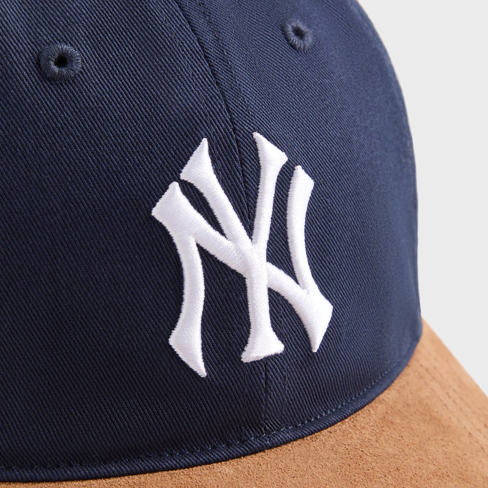 Kith & '47 for the New York Yankees Twill Classic Cap with Suede Brim - Nocturnal