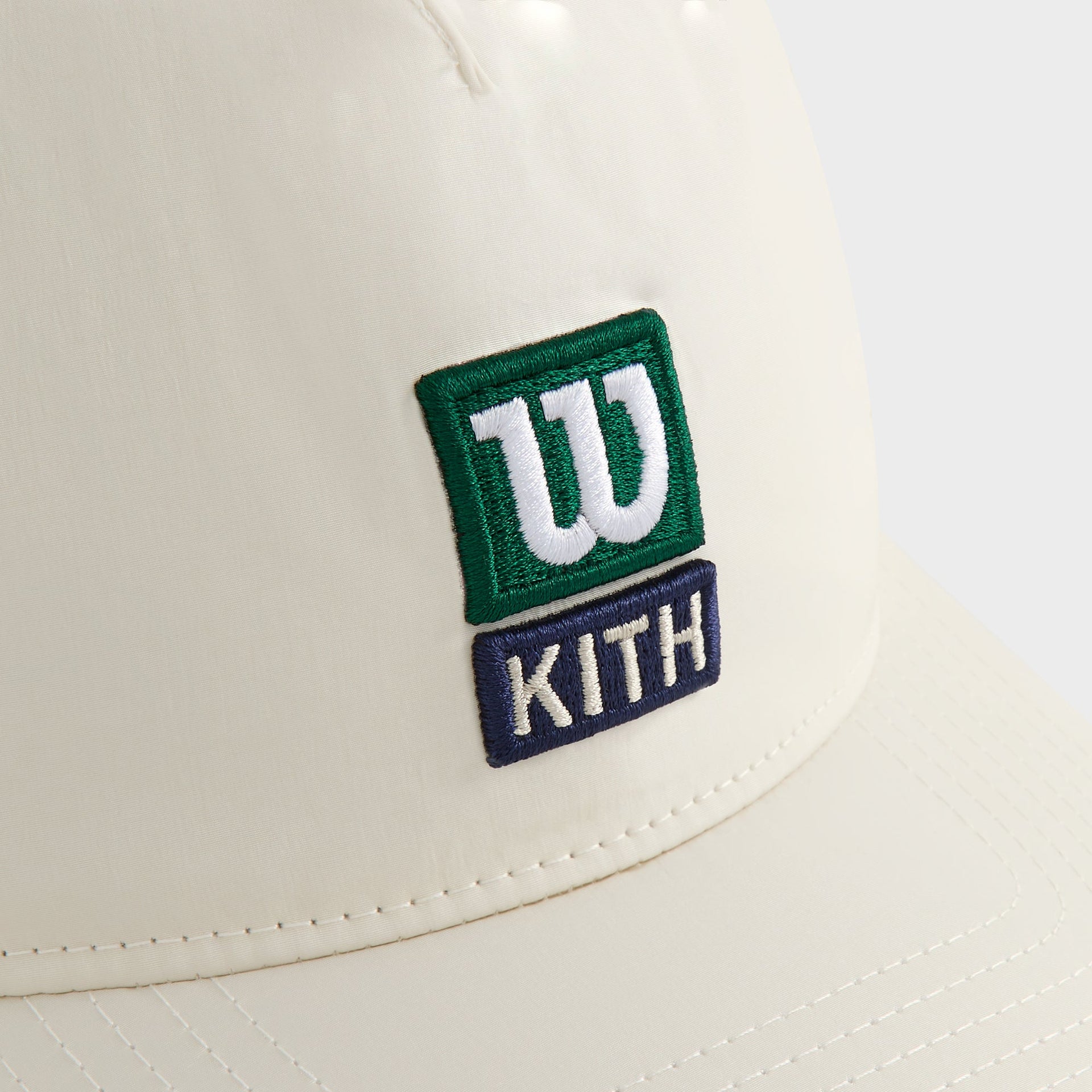 Kith for Wilson Nylon Baylow Pinch Crown Cap - Sandrift