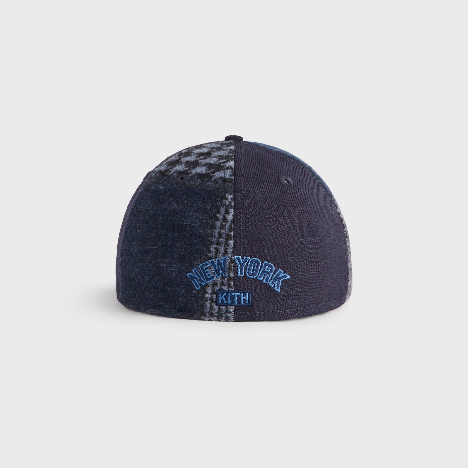 Kith & New Era for the New York Yankees Patchwork Wool 59FIFTY Low Profile Cap - Nocturnal