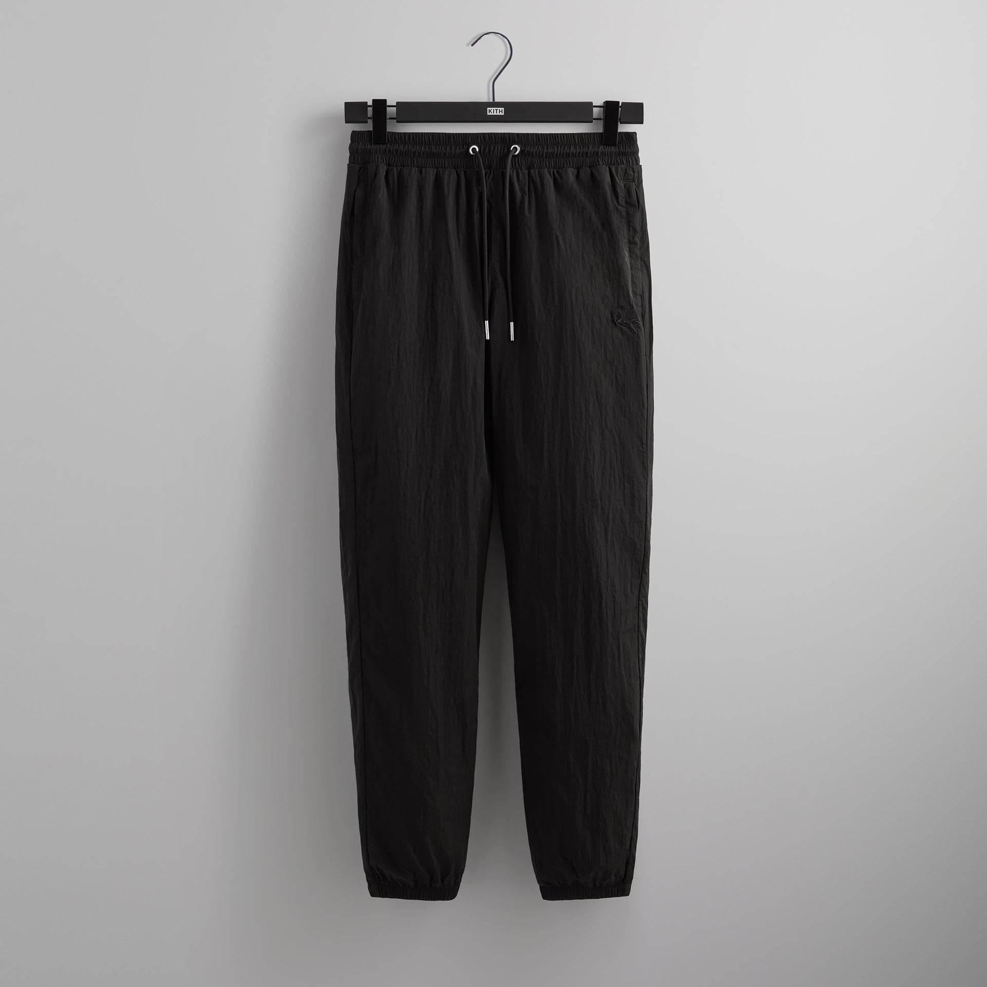 Kith Wrinkle Nylon Calvert Jogger - Black