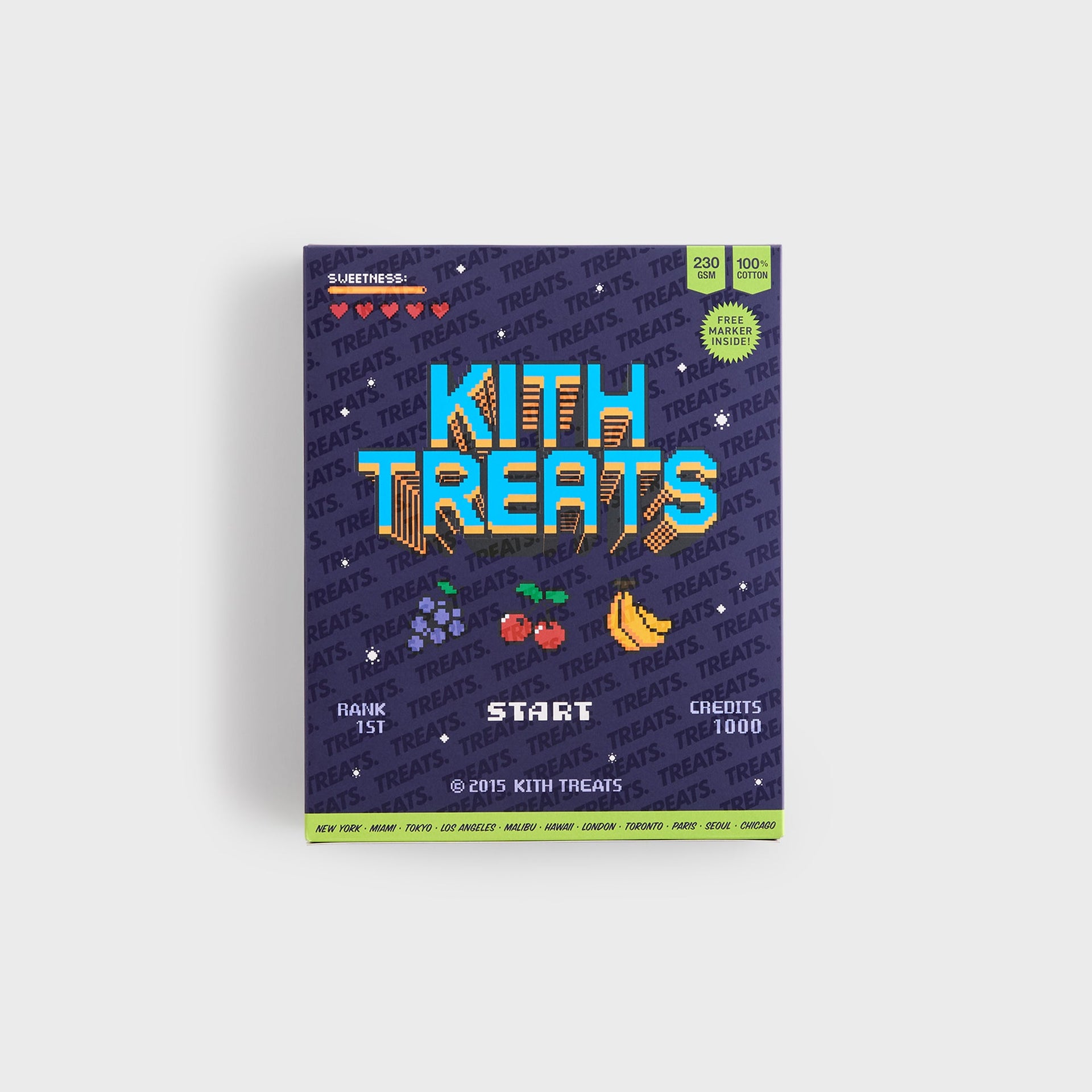 Kith Treats Banana Arcade Tee - Black