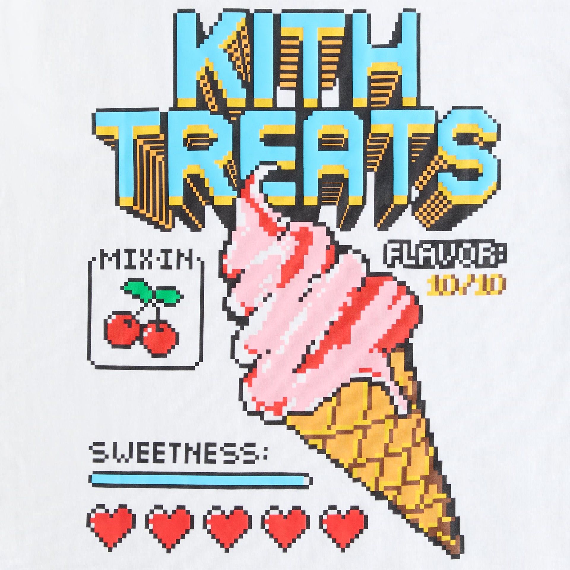 Kith Treats Cherry Arcade Tee - White