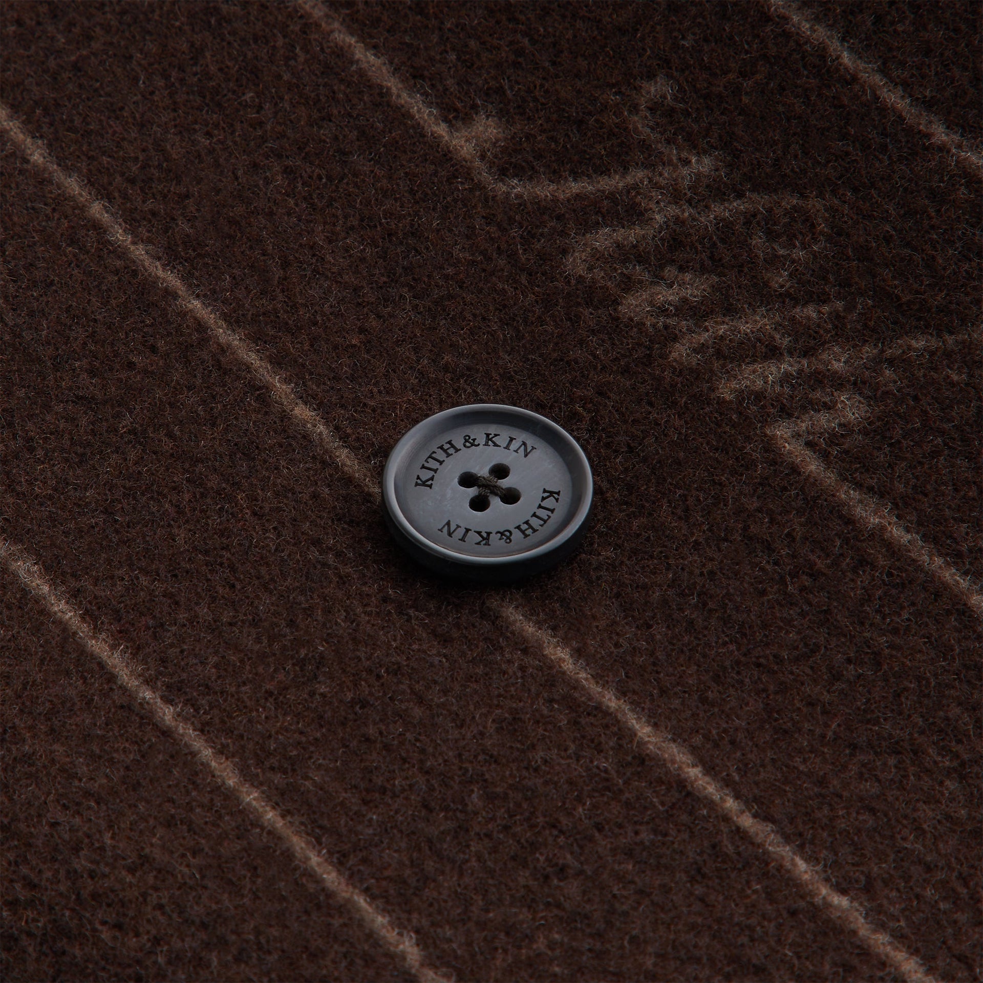 Kith Women Maeva Melton Stripe Scarf Coat - Incognito - PH