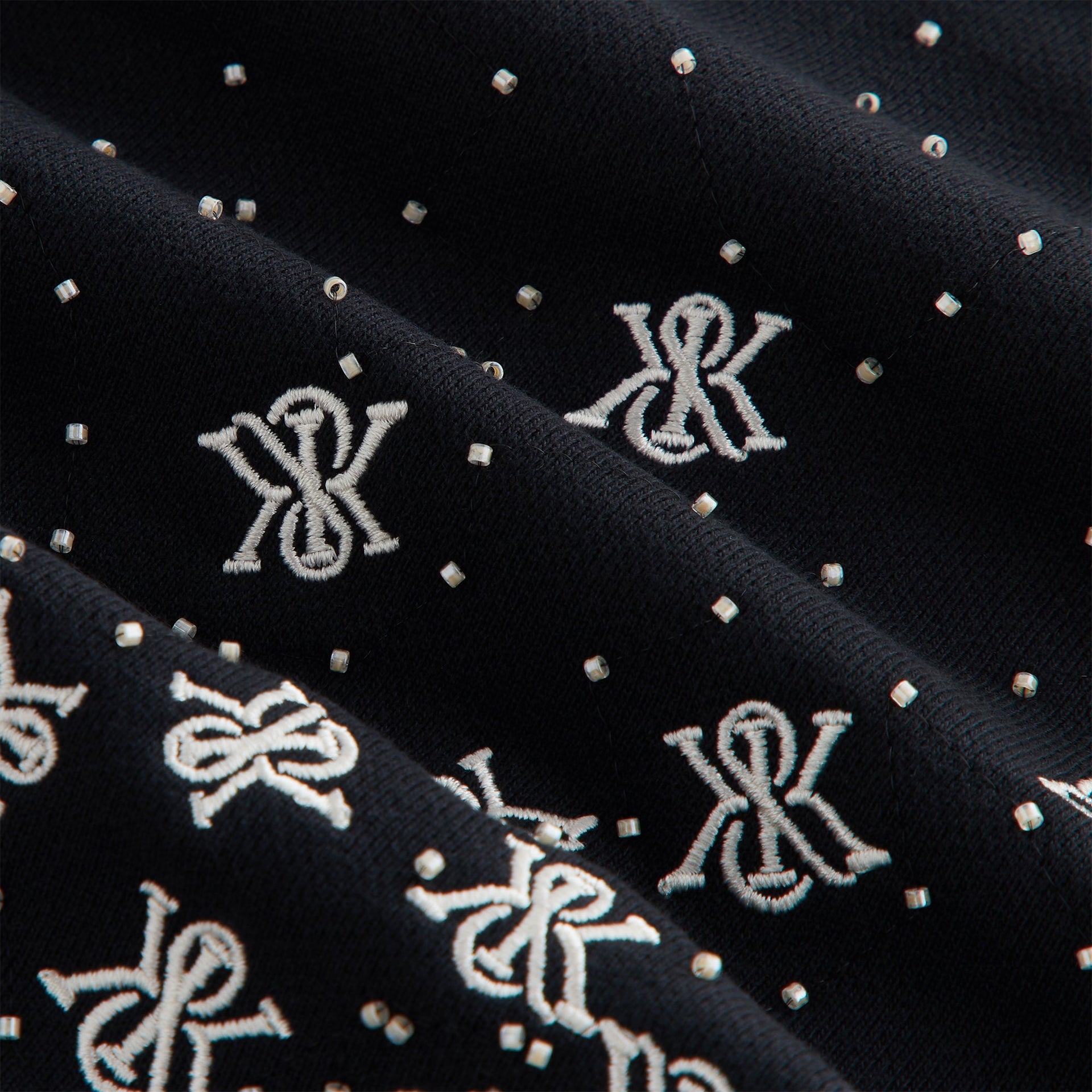 Kith Women Cropped Wyler Falling Crest Jacket - Black