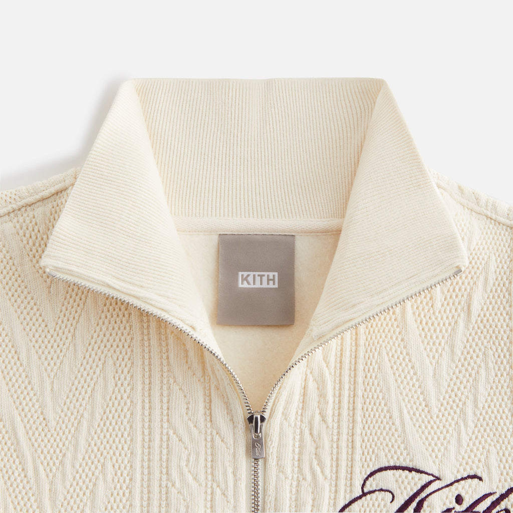 Kith Puffed Stiles Knit Trucker Jacket - Canvas XL