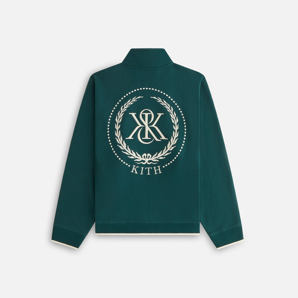 Kith Women Hunter III Crest Quarter Zip - Chronicle – Kith Canada