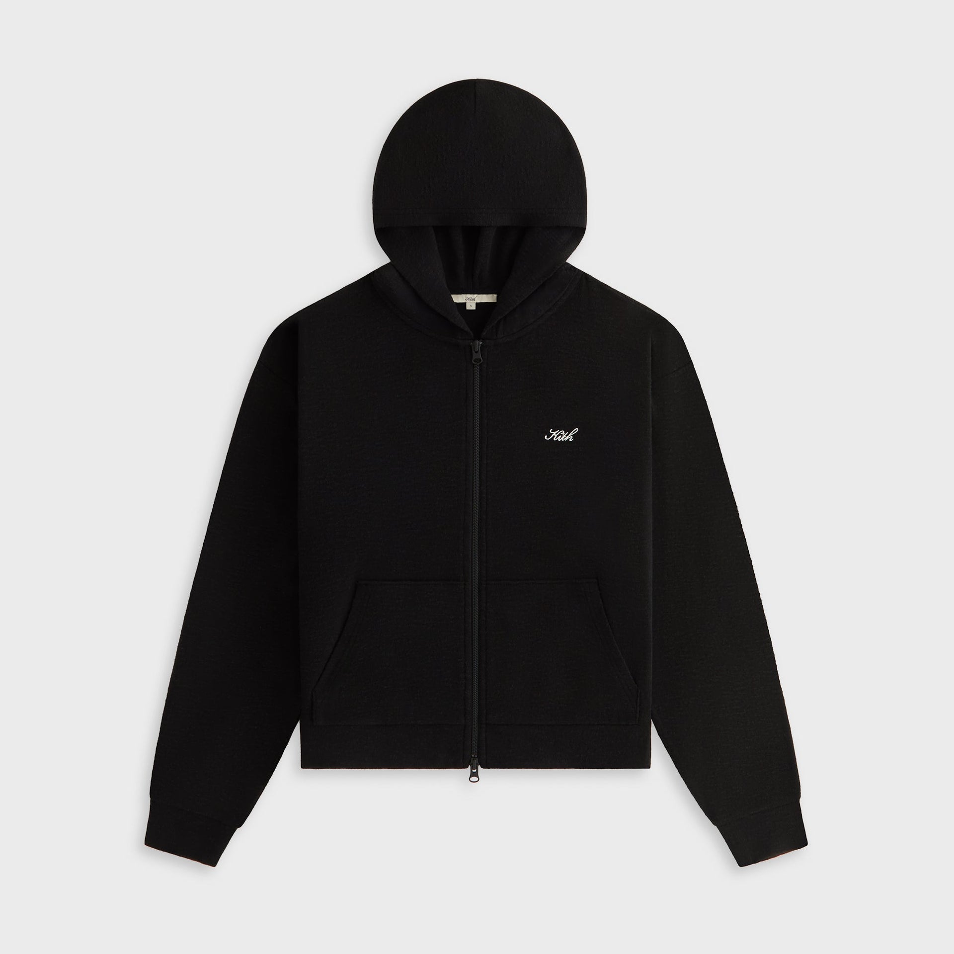 Kith Women Leary Lounge Zip Hoodie - Black