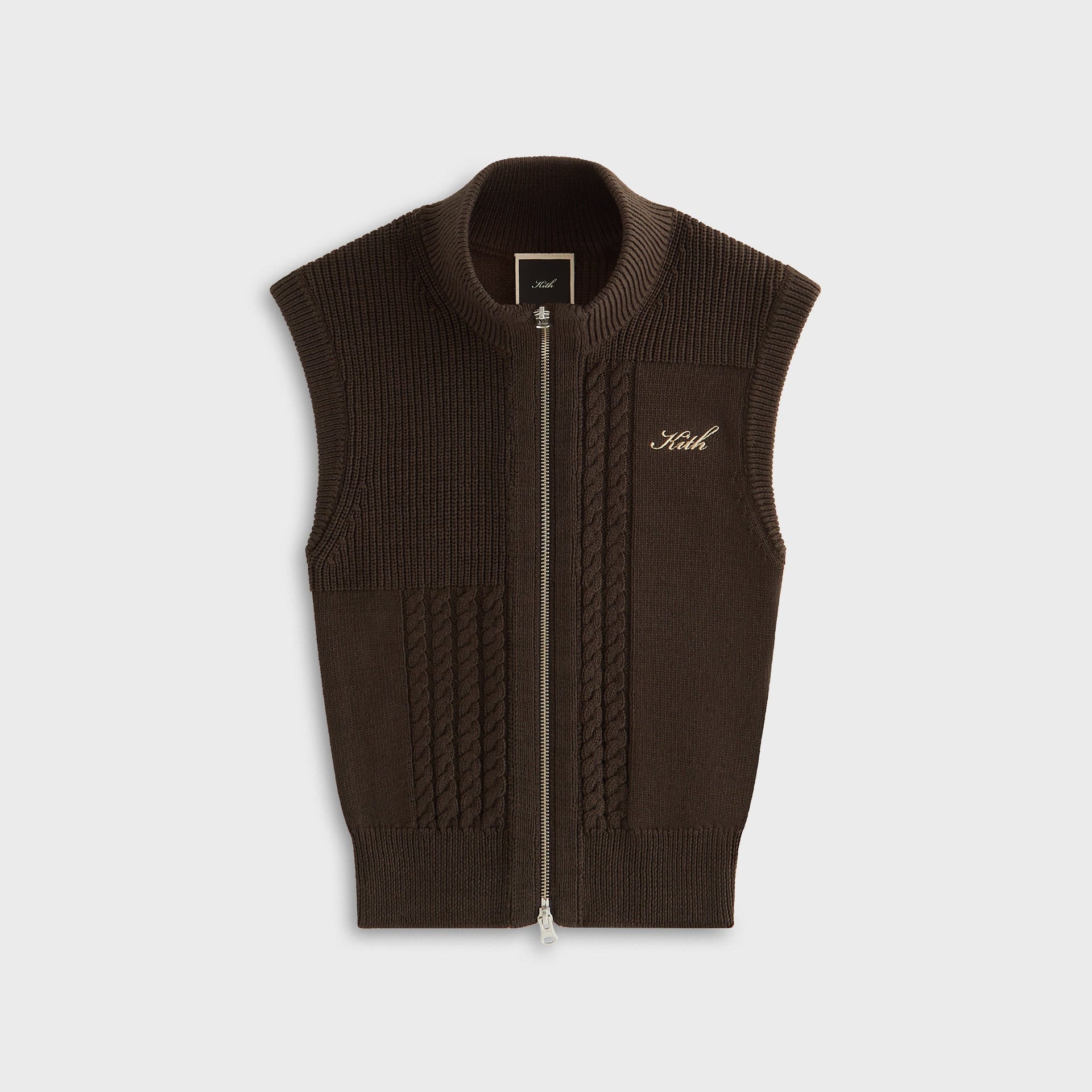 Kith Women Elayne Patchwork Zip Tank - Incognito